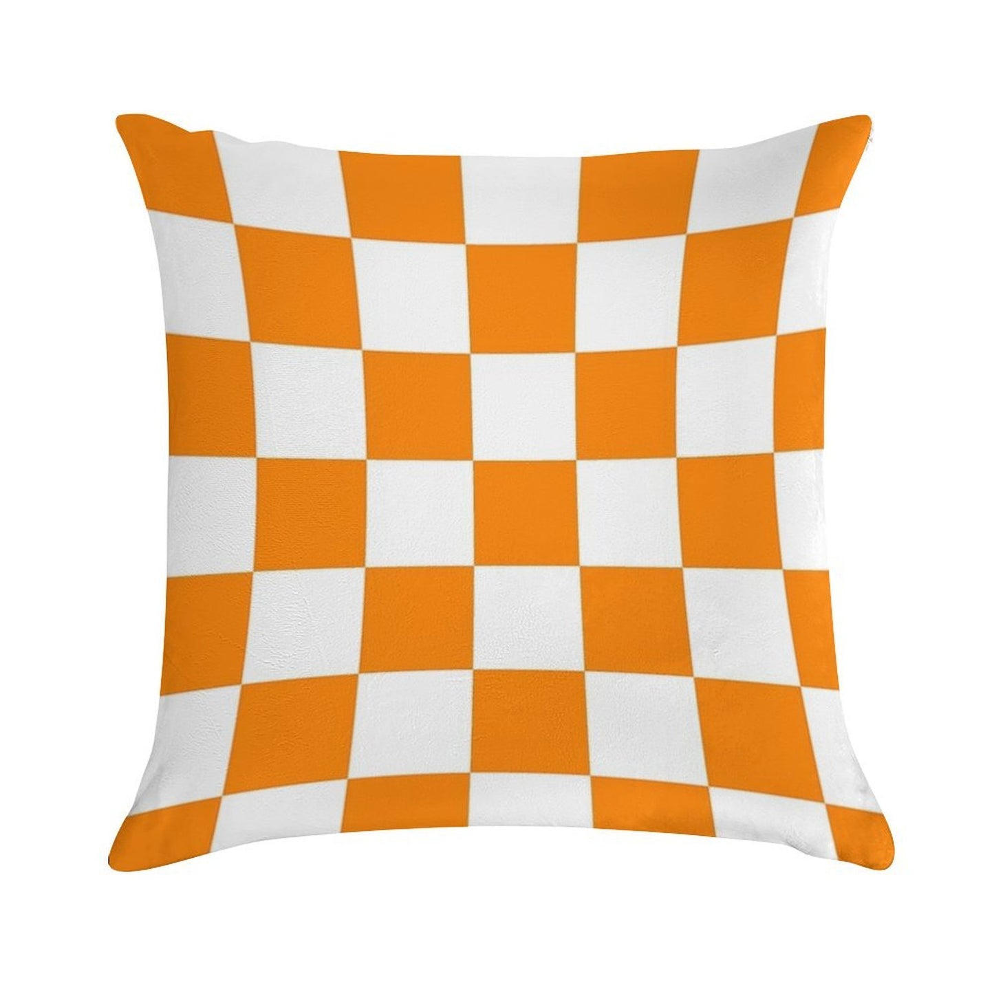TN Vawls Checkerboard Soft Hidden Zipper Throw Pillow