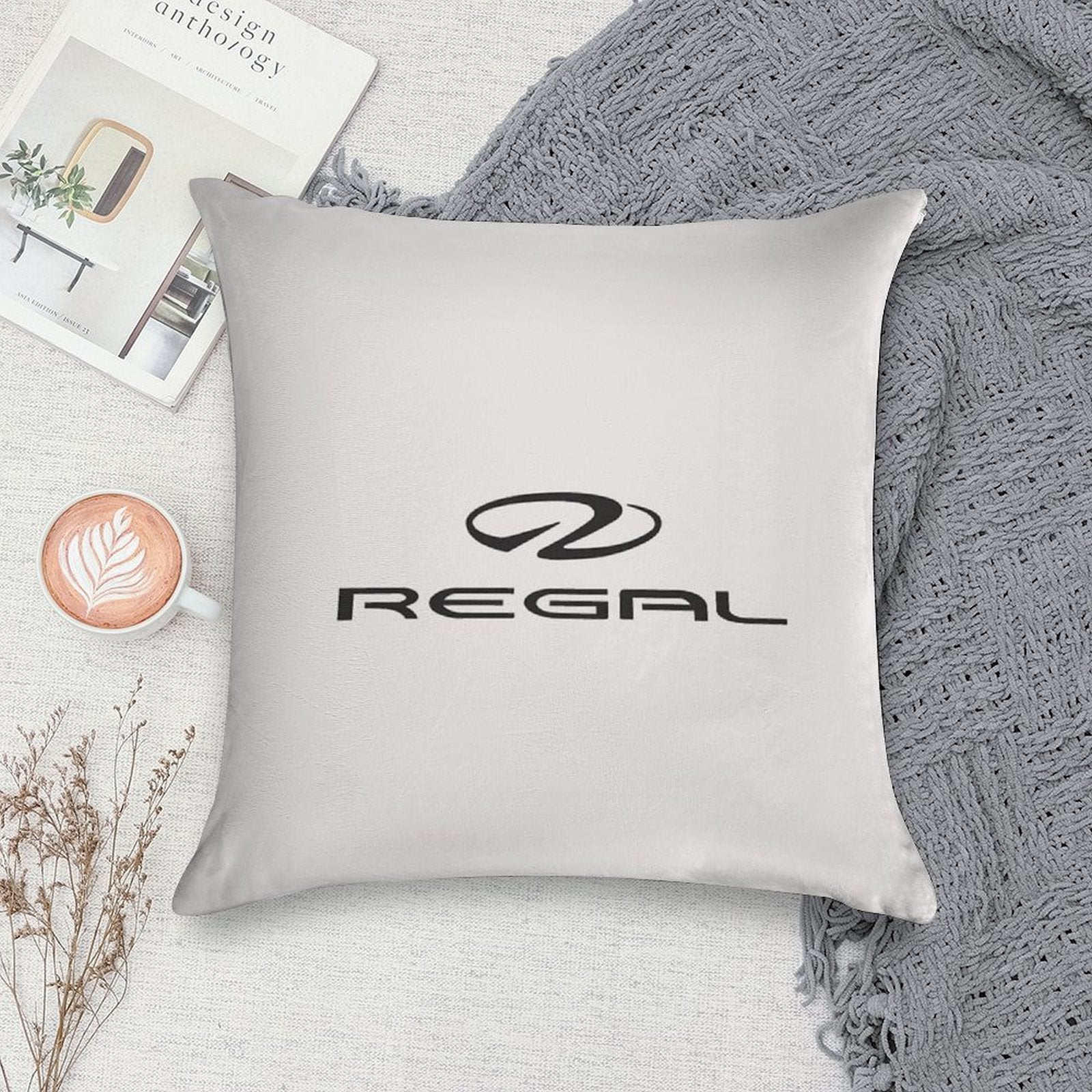 Regal Marine Boats Soft Durable Construction Throw Pillow