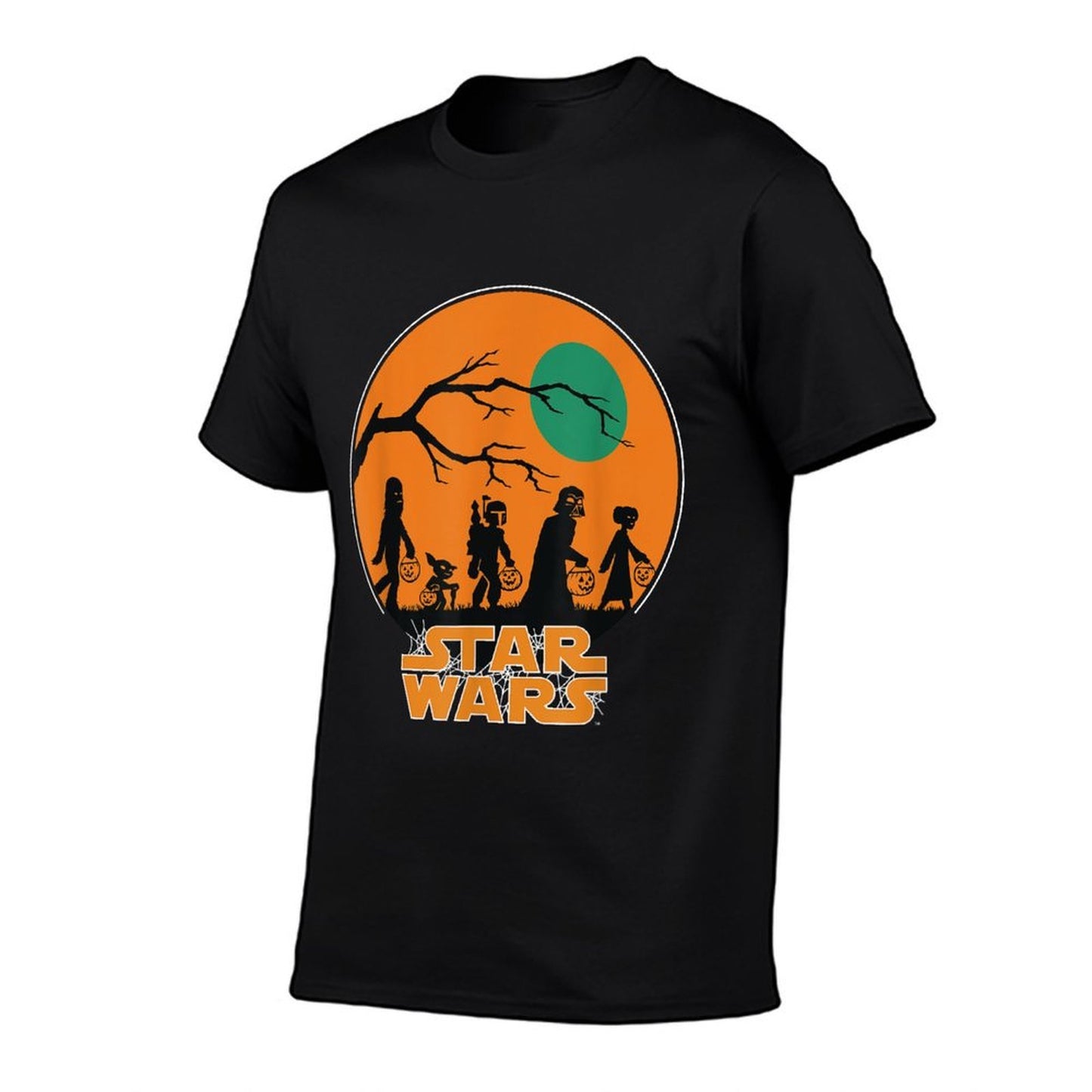 Star Wars Characters Trick Or Treat Halloween Cotton T-Shirt