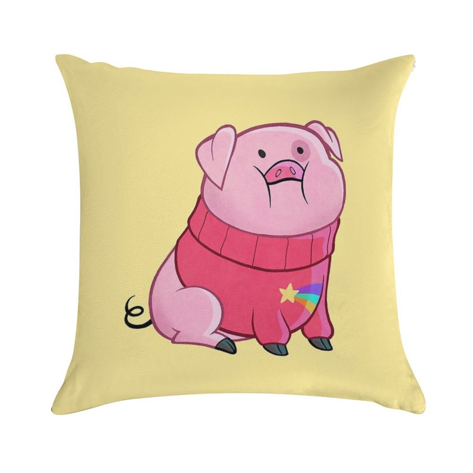 Gravity Falls - Waddles Soft Style Accent Throw Pillow