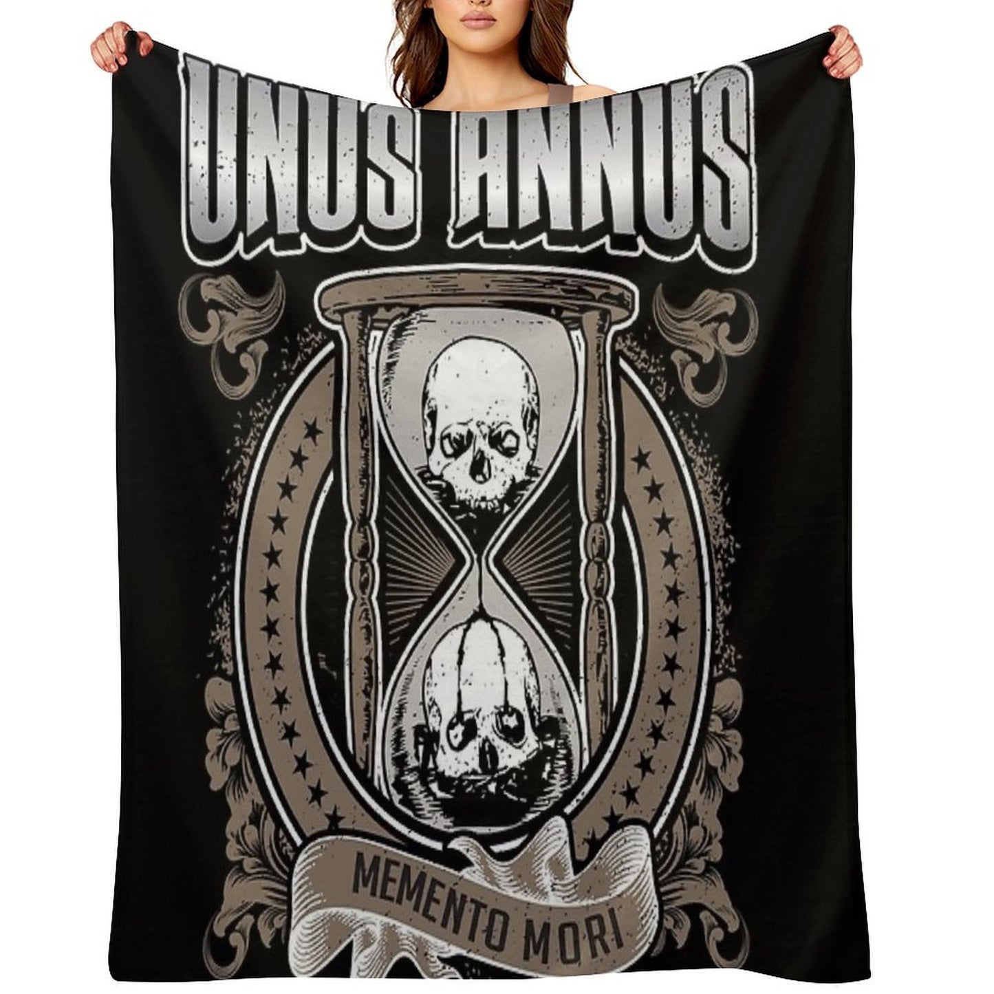 Unus Annus Logo Gift-ready Throw Blanket