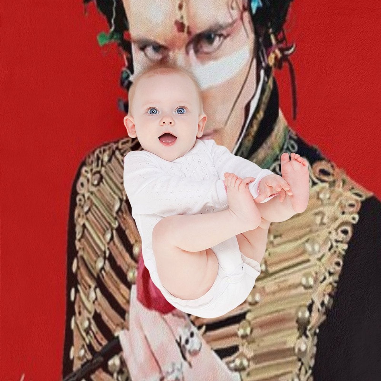 Adam Ant Quick-dry Throw Blanket