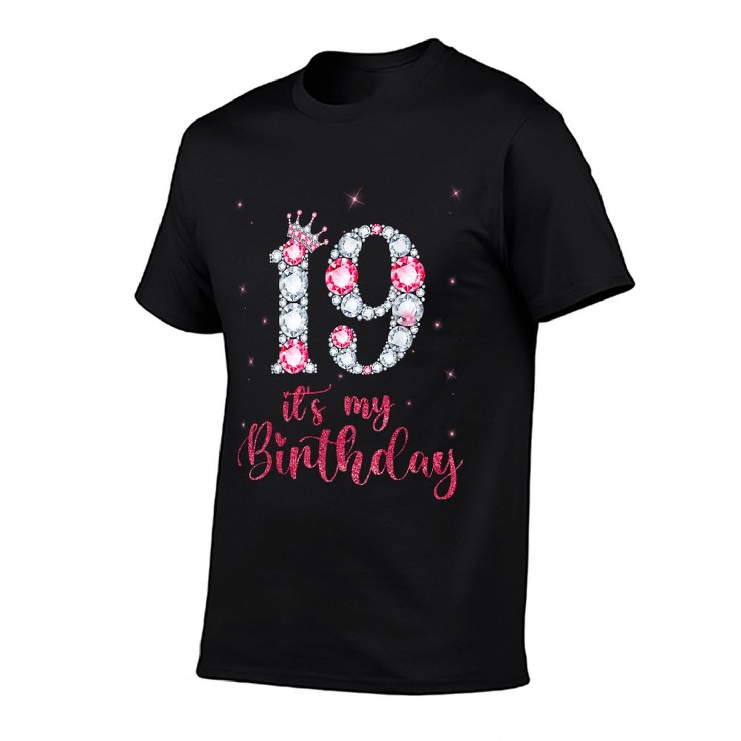 19 It's My Birthday 19 Years Old 19th Birthday Girl Durable T-Shirt