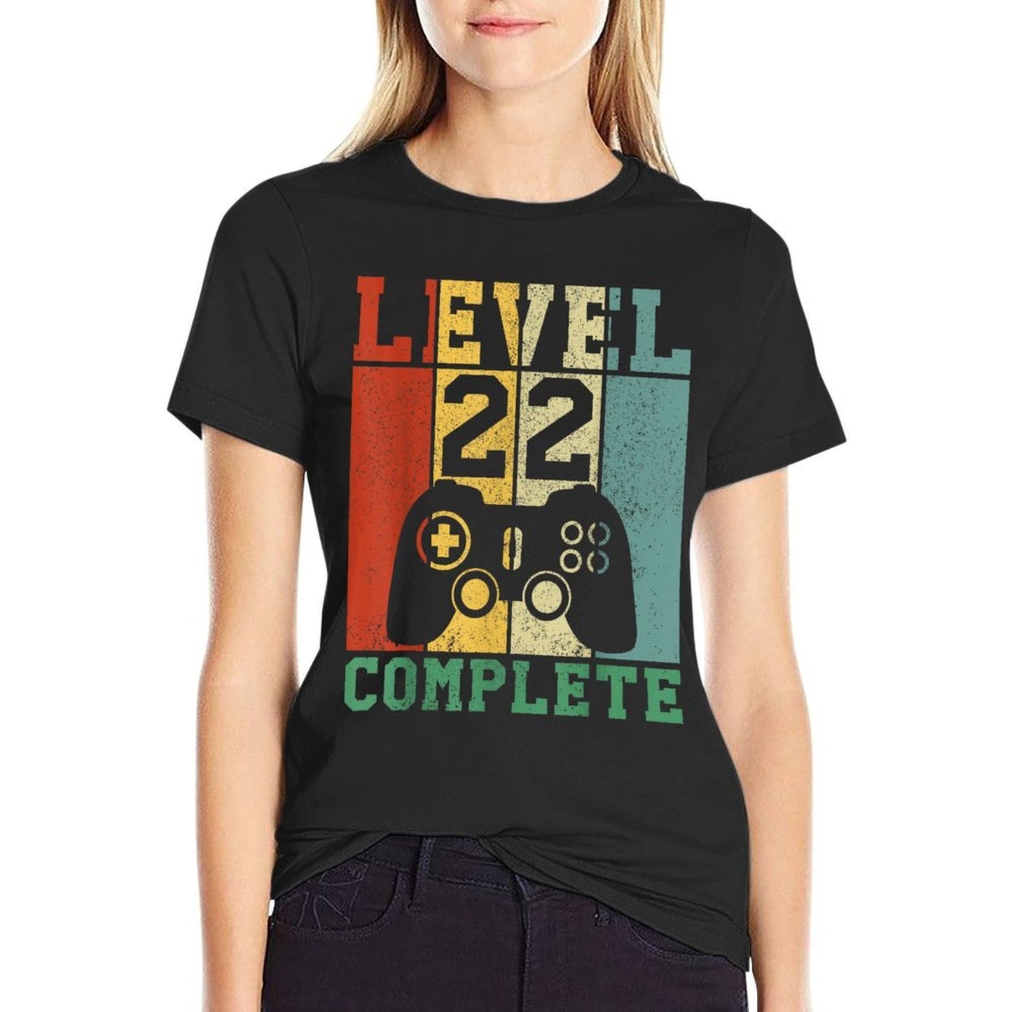 22 Birthday Level 22 Complete Breathable T-Shirt