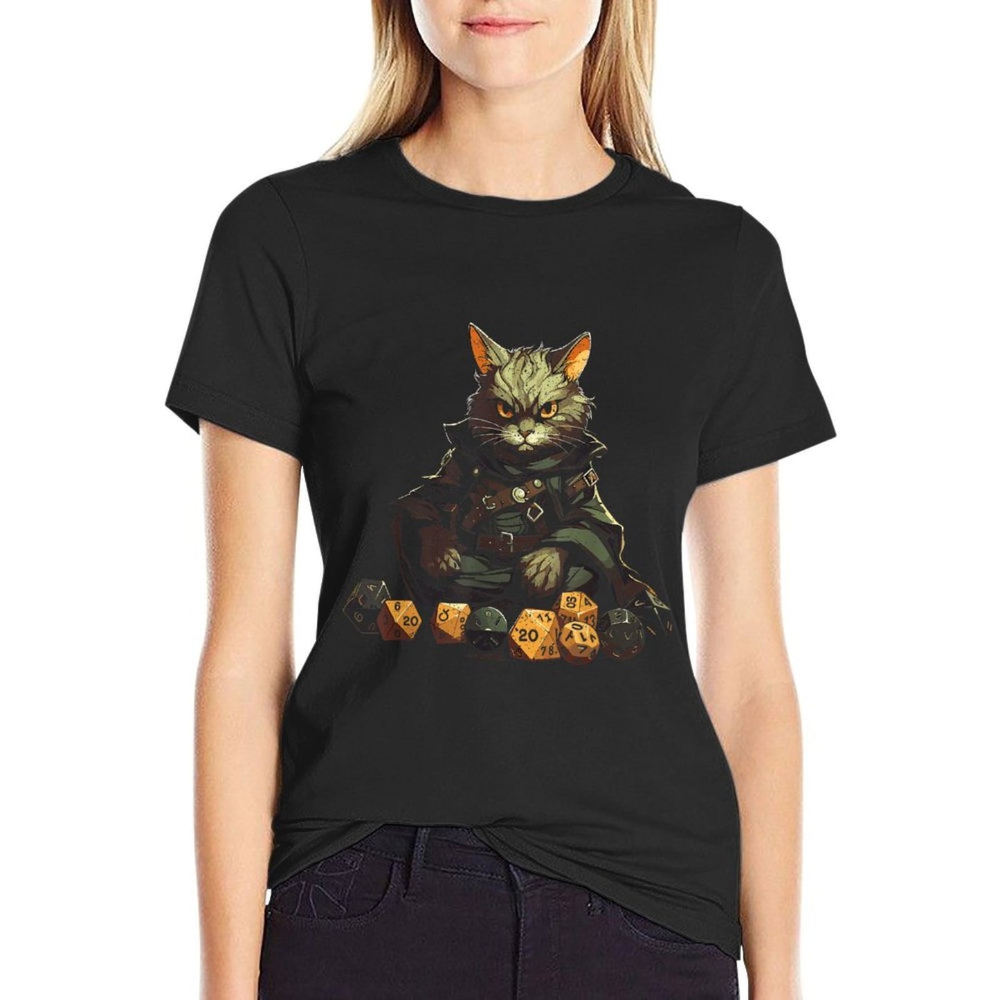 RPG Gaming Role Playing D20 Tabletop Games Funny RPG Gamer Lightweight T-Shirt