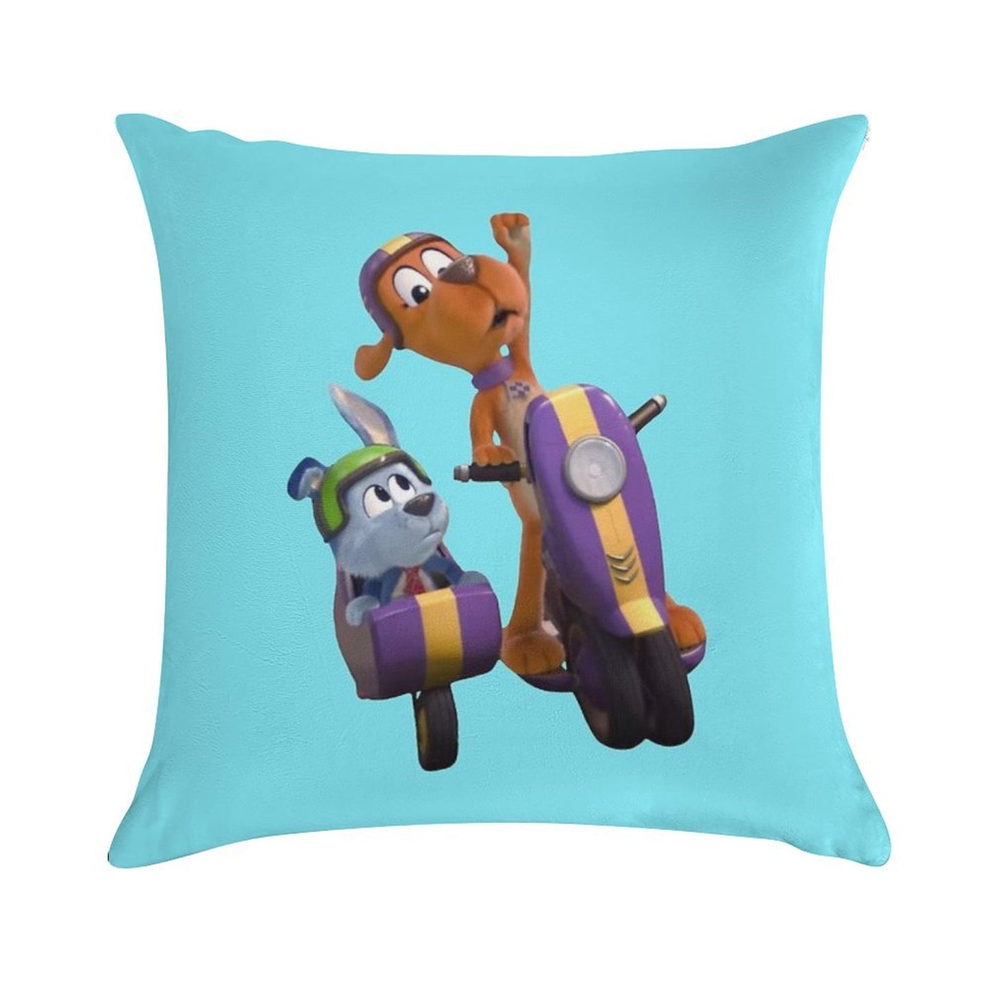 Go Dog Go Show Soft Fade-Resistant Throw Pillow