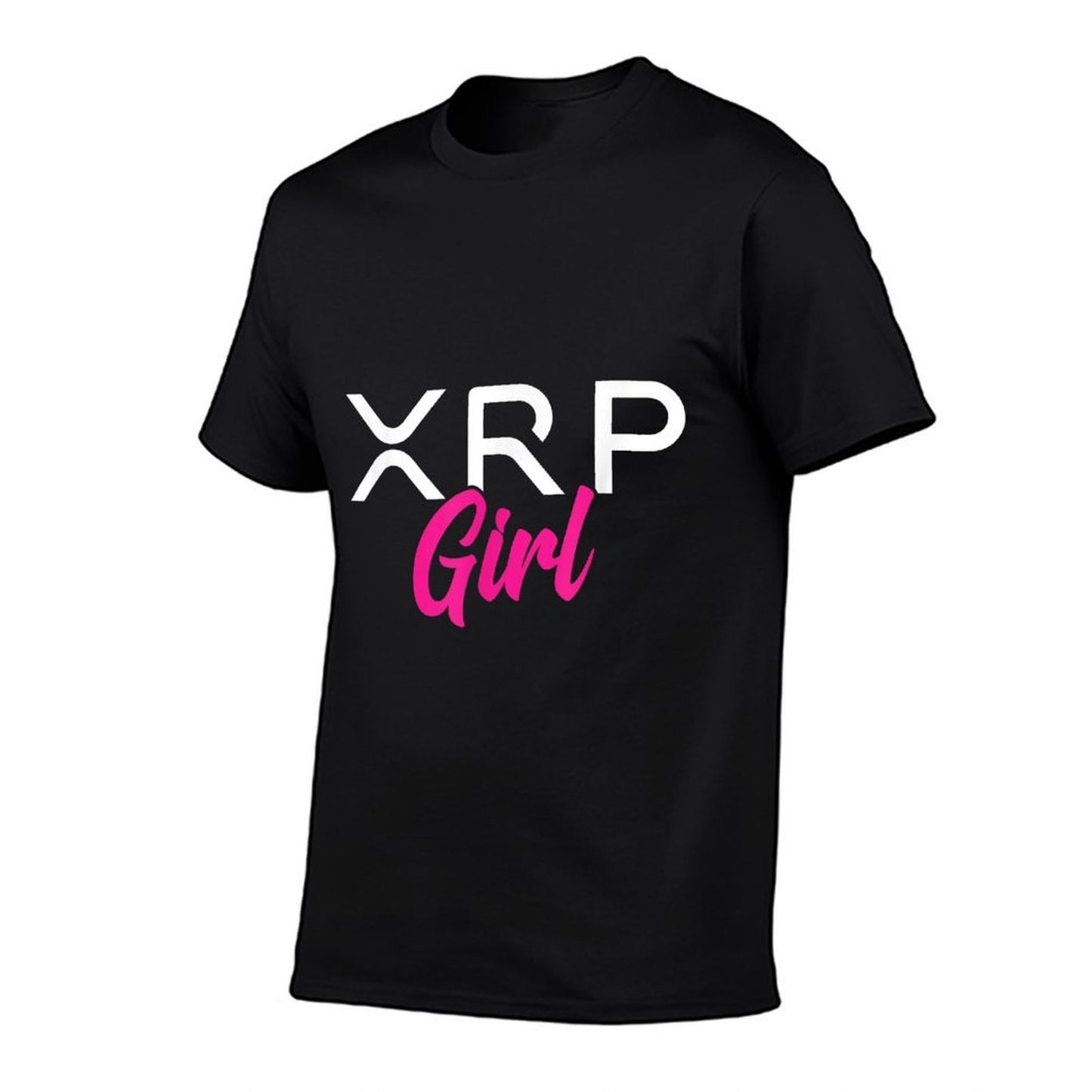 XRP Cryptocurrency - XRP Girl - Crypto Currency - XRP Polyester Blend T-Shirt