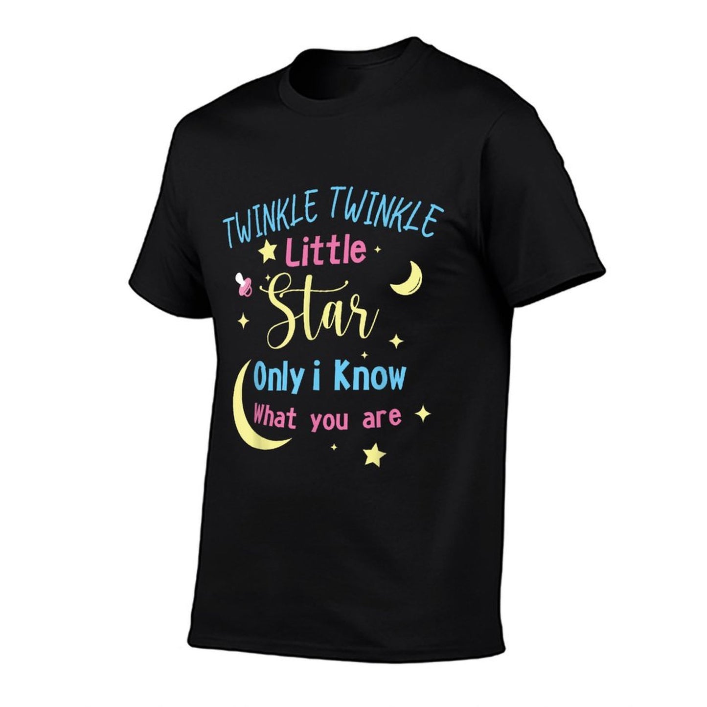 Twinkle Twinkle Little Star Only I Know What You Are Funny G Heathered Texture T-Shirt