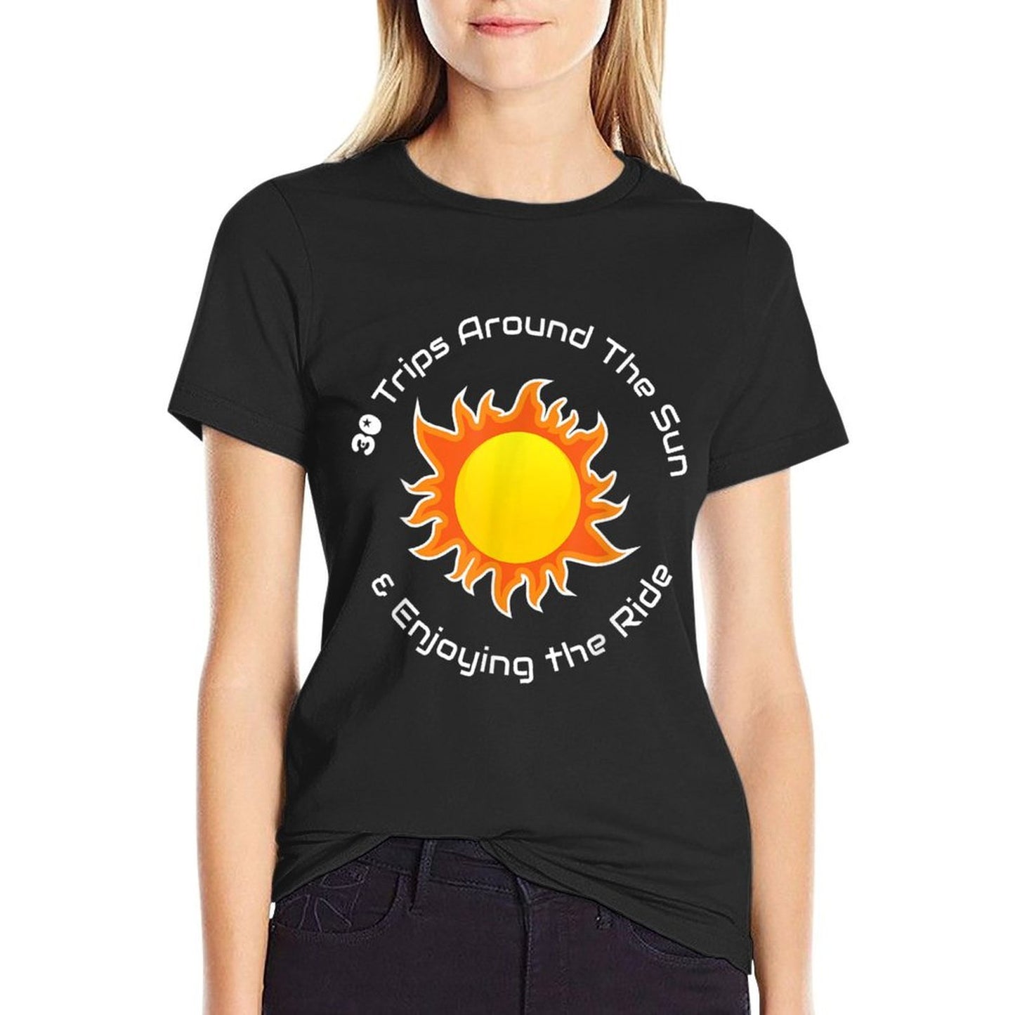 30 Trips Around The Sun 30th Birthday Breathable T-Shirt