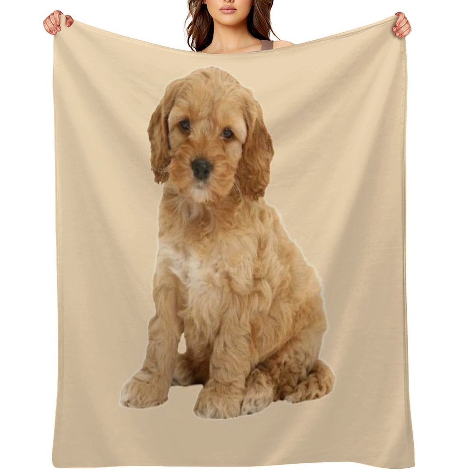 Cute Puppy Durable Throw Blanket