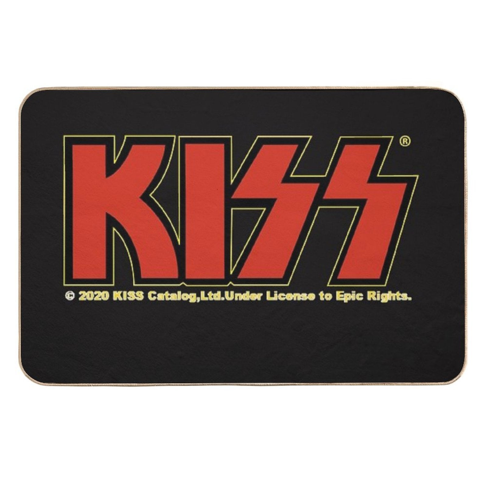 KISS Logo Pet-Safe Bath Mat