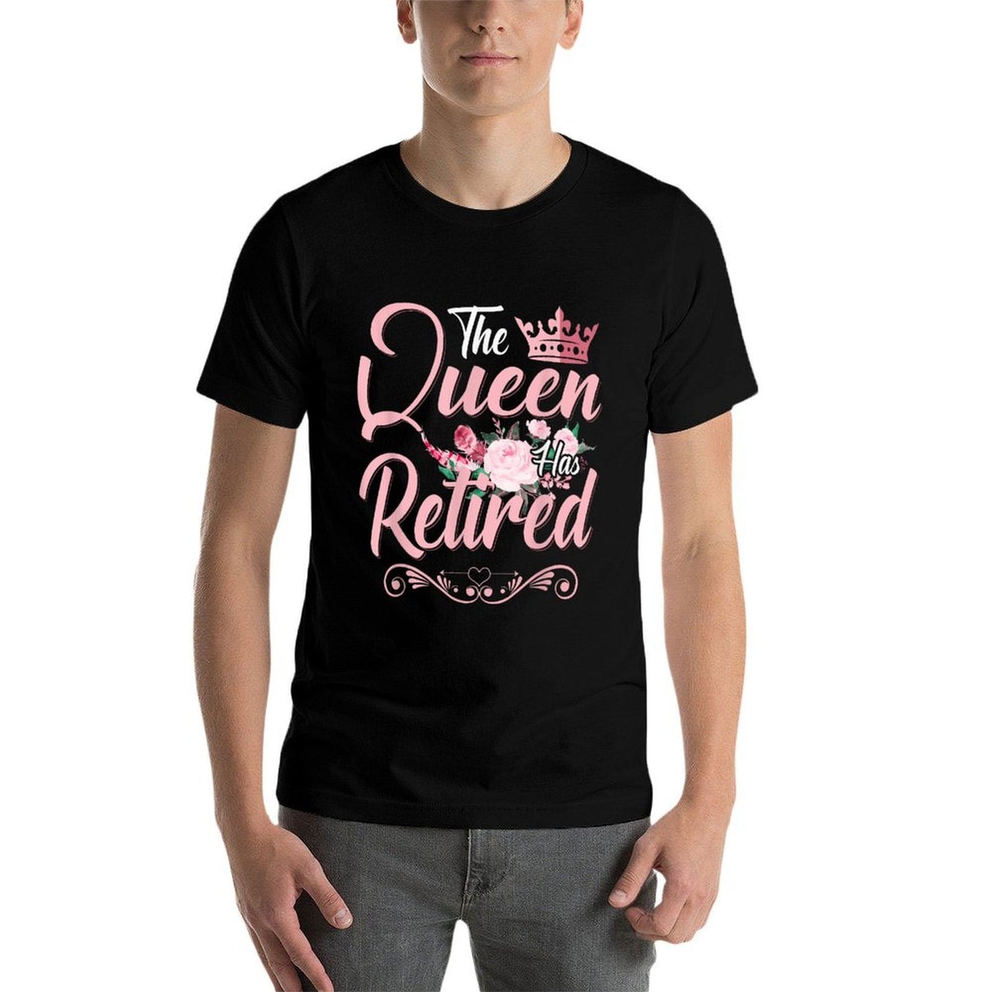 The Queen Has Retired Funny Retired Women Retirement Lightweight T-Shirt