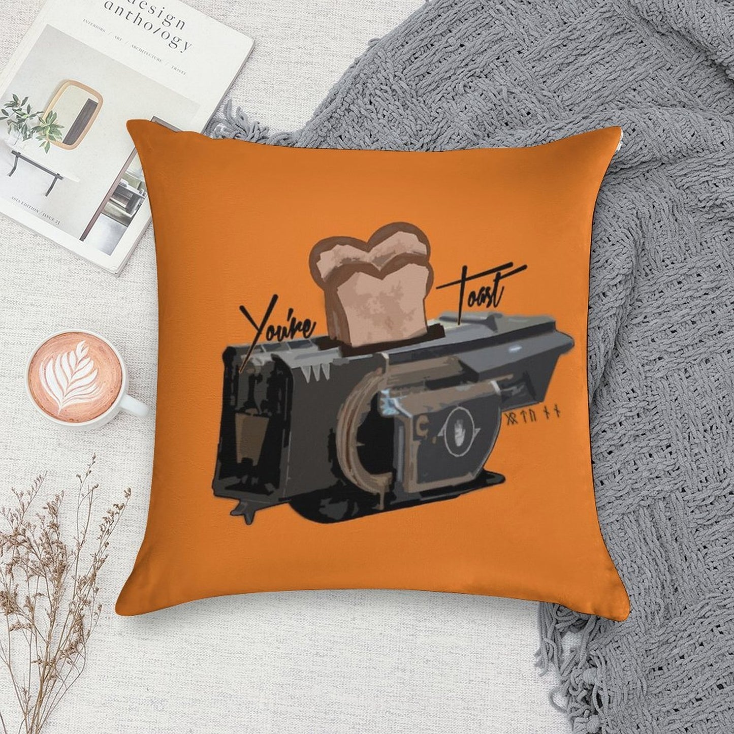 You're Toast! (Jotunn) Soft Multiple Sizes Throw Pillow