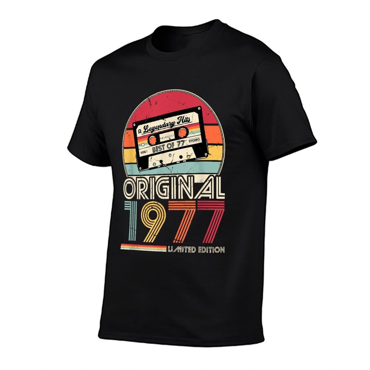 1977 Vintage Birthday Retro Limited Edition Men Woman Versatile T-Shirt