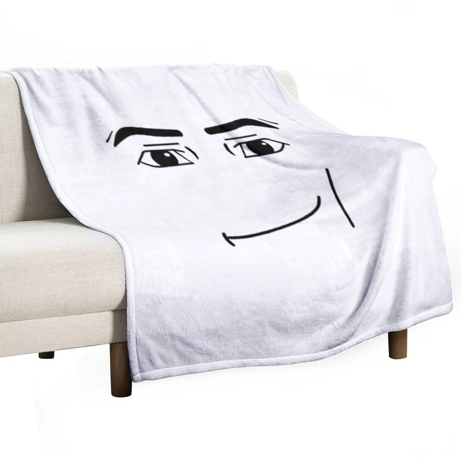Rob Man Face Lightweight Throw Blanket