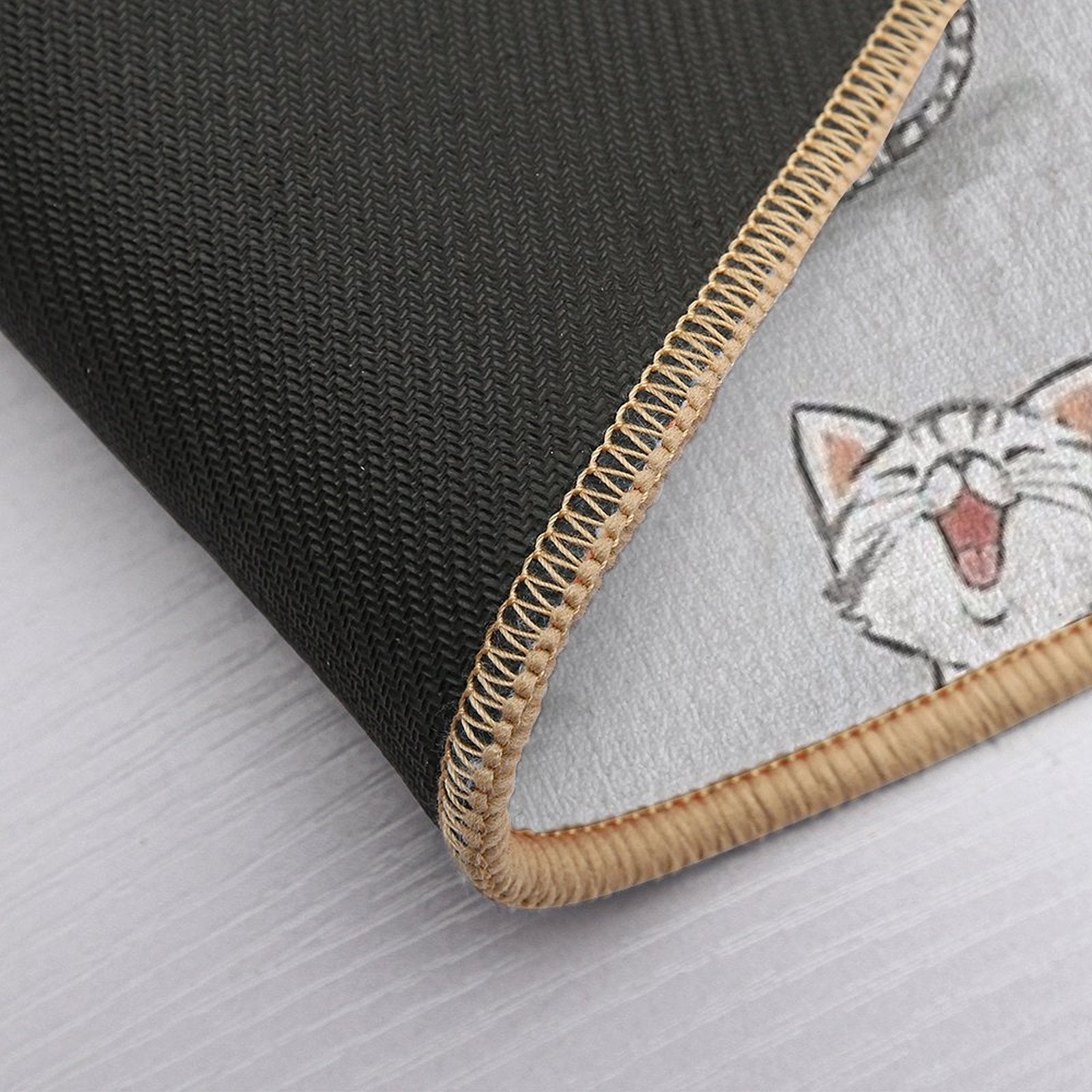 American Shorthair Happy Durable Bath Mat