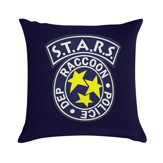 Resident Evil Racoon City Police Soft Washable Throw Pillow