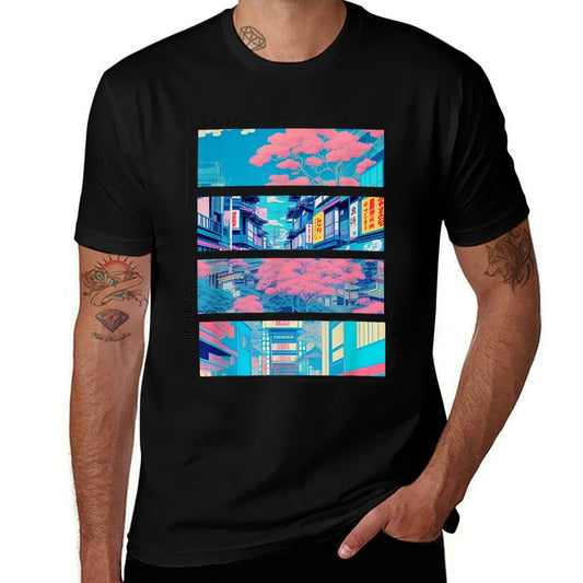 Retro Lofi Tokyo Japanese Streetwear Aesthetic Graphic Comfortable T-Shirt