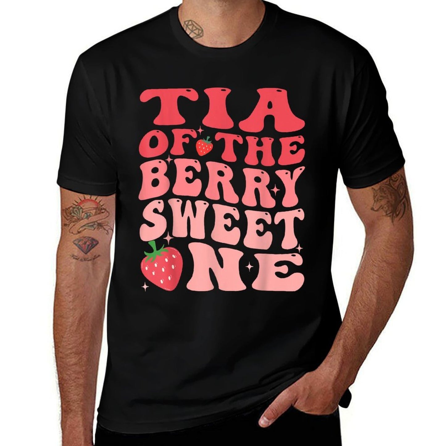 Tia Of The Berry Sweet One 1st Birthday Strawberry Classic T-Shirt