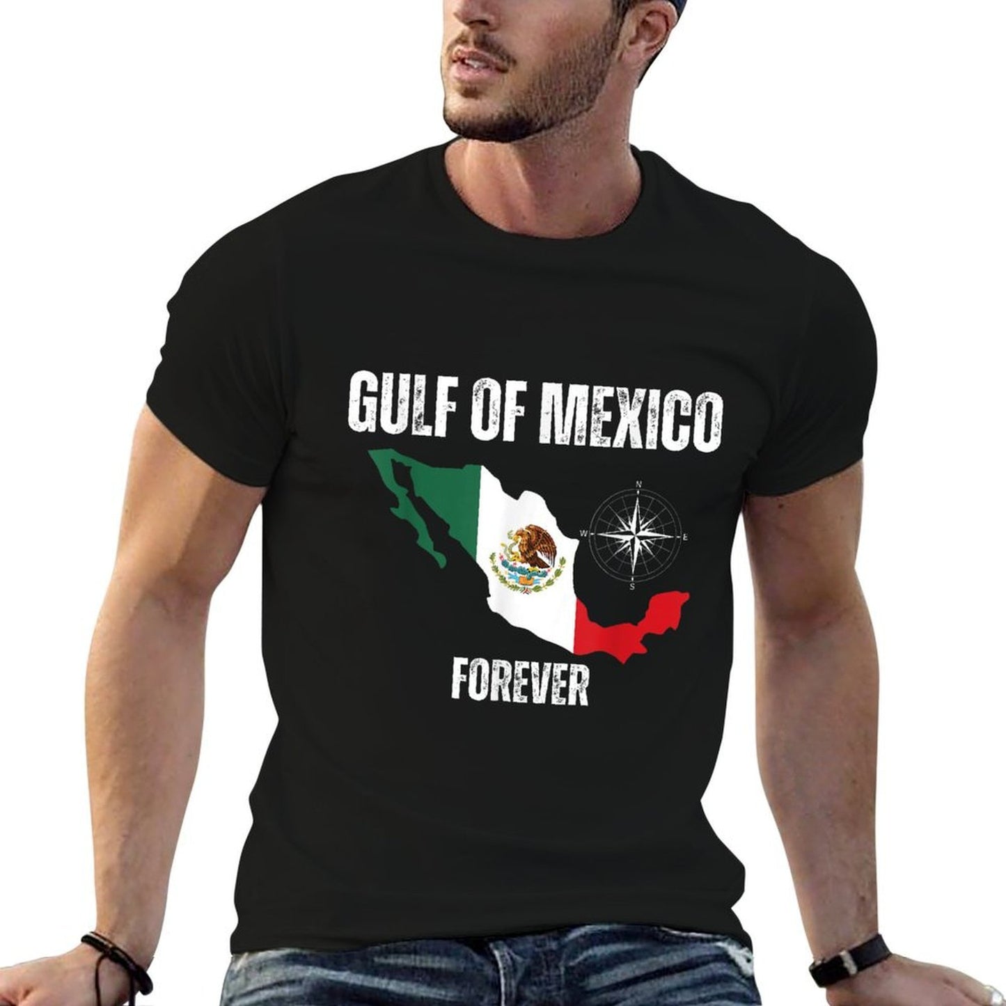 Trump America Gulf of Mexico President Trump Gulf of USA Quick-drying T-Shirt