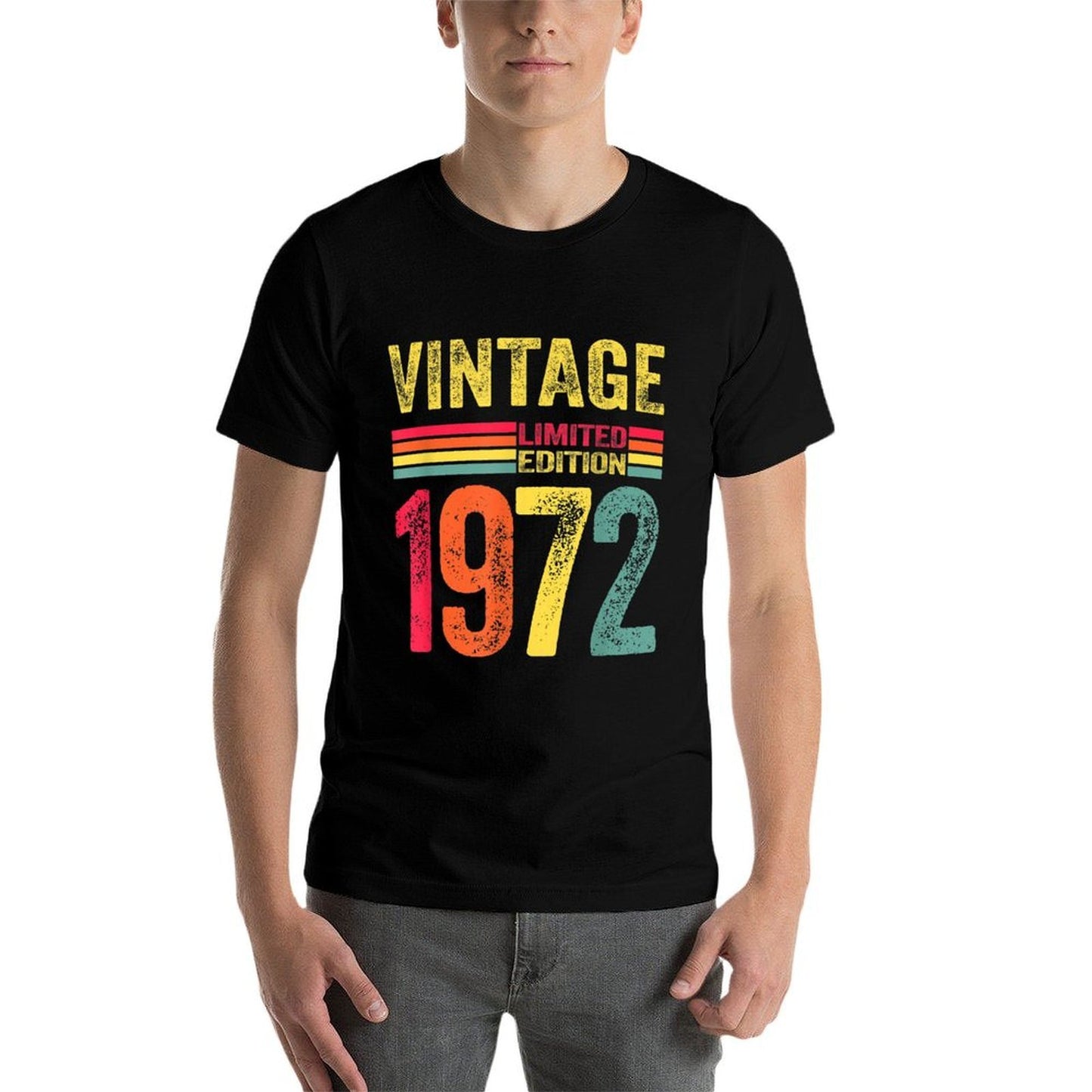 Retro Vintage 1972 Happy 50th Birthday Party  Odor-resistant T-Shirt