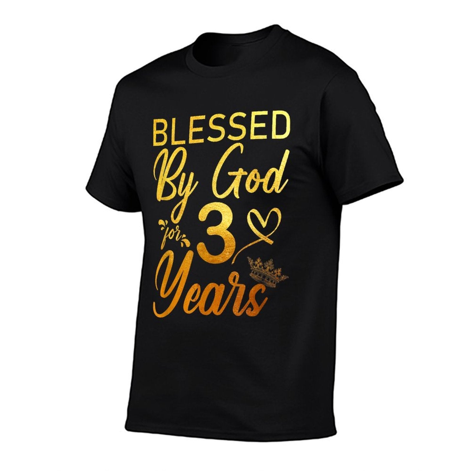 Blessed by God for 30 Years 30th Birthday Faith  Breathable T-Shirt