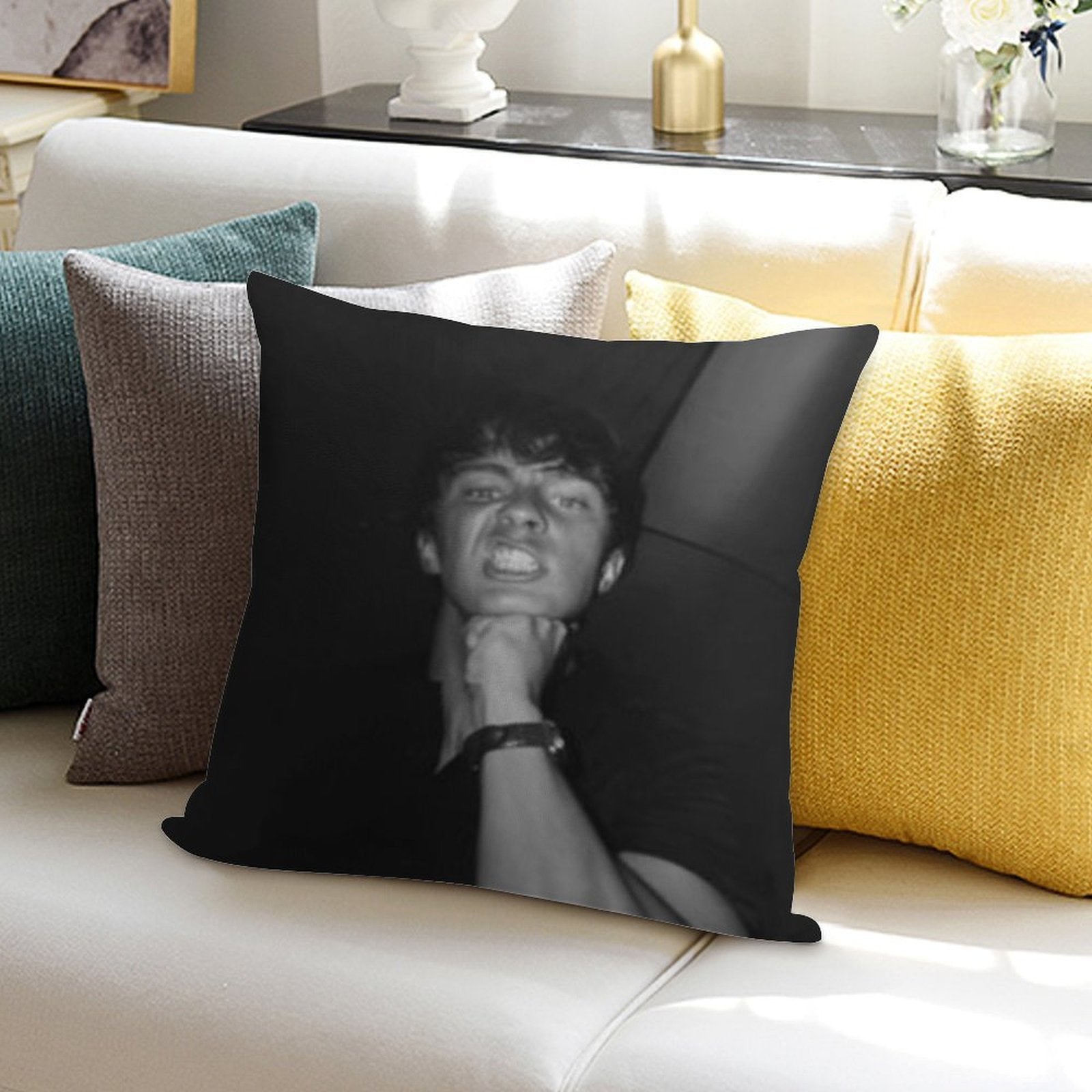 Rafe Cameron (Drew Starkey) Soft Durable Construction Throw Pillow
