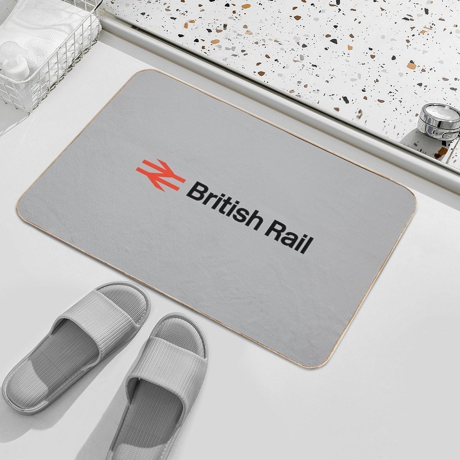 British Rail  Stain-Proof Bath Mat