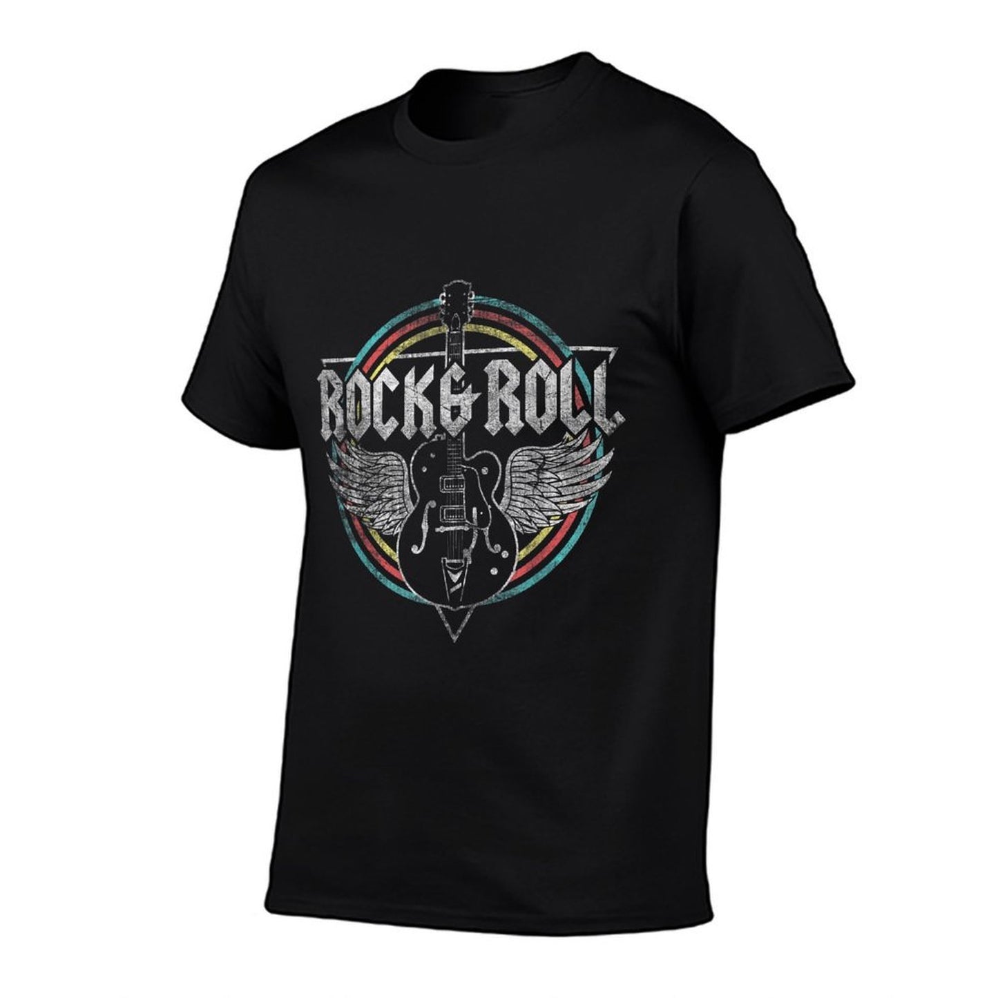Rock Roll Guitar Wings Music Classic T-Shirt