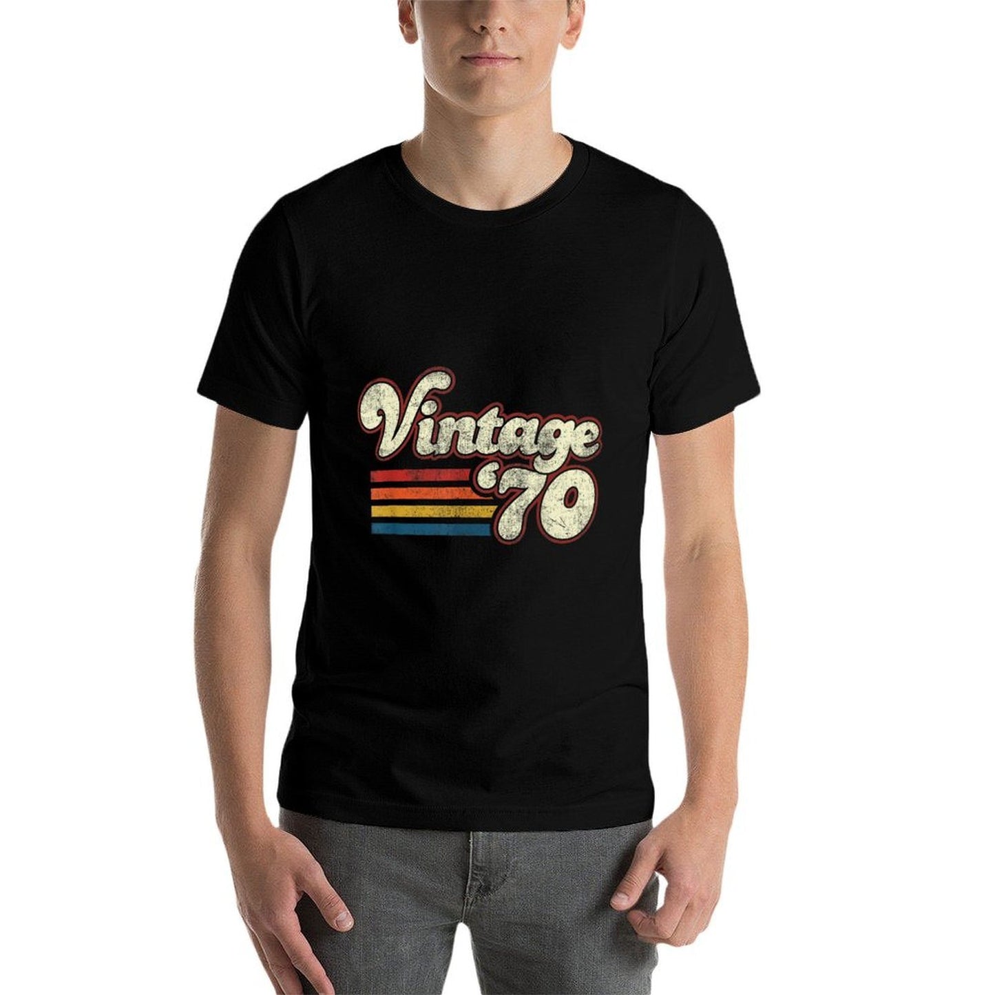 Vintage 1970 Birthday Versatile T-Shirt