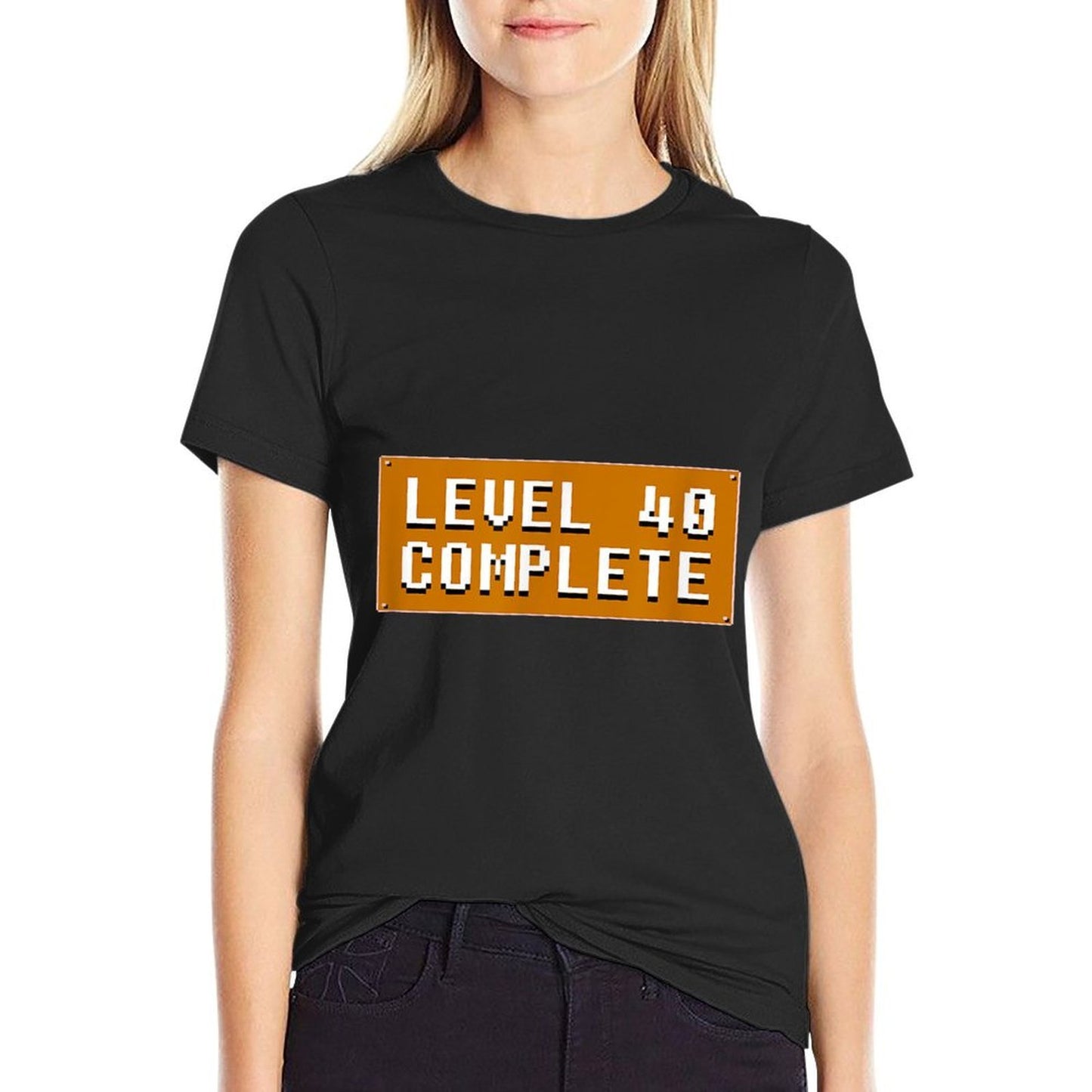 40th Birthday Level 40 Complete  Odor-resistant T-Shirt