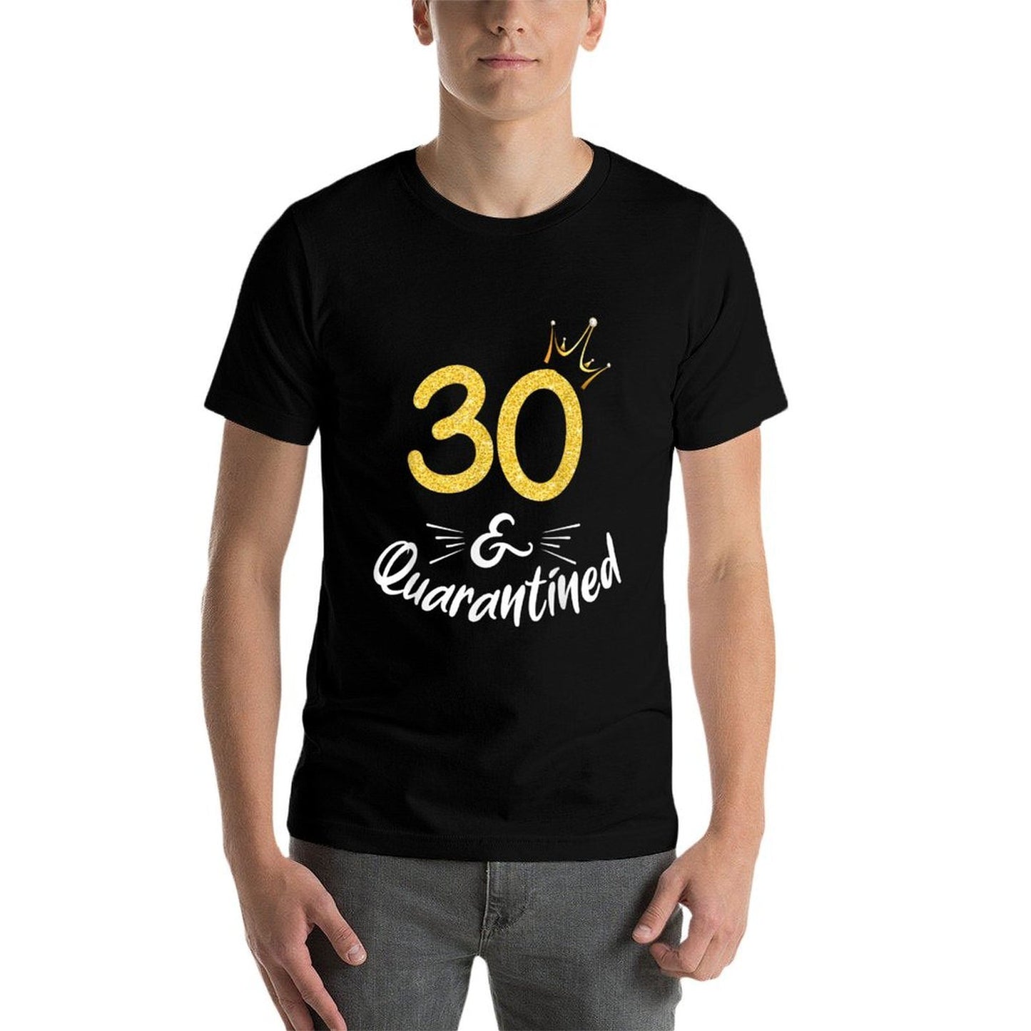 30 And Quarantined 30Th Birthday Eco-friendly Material T-Shirt