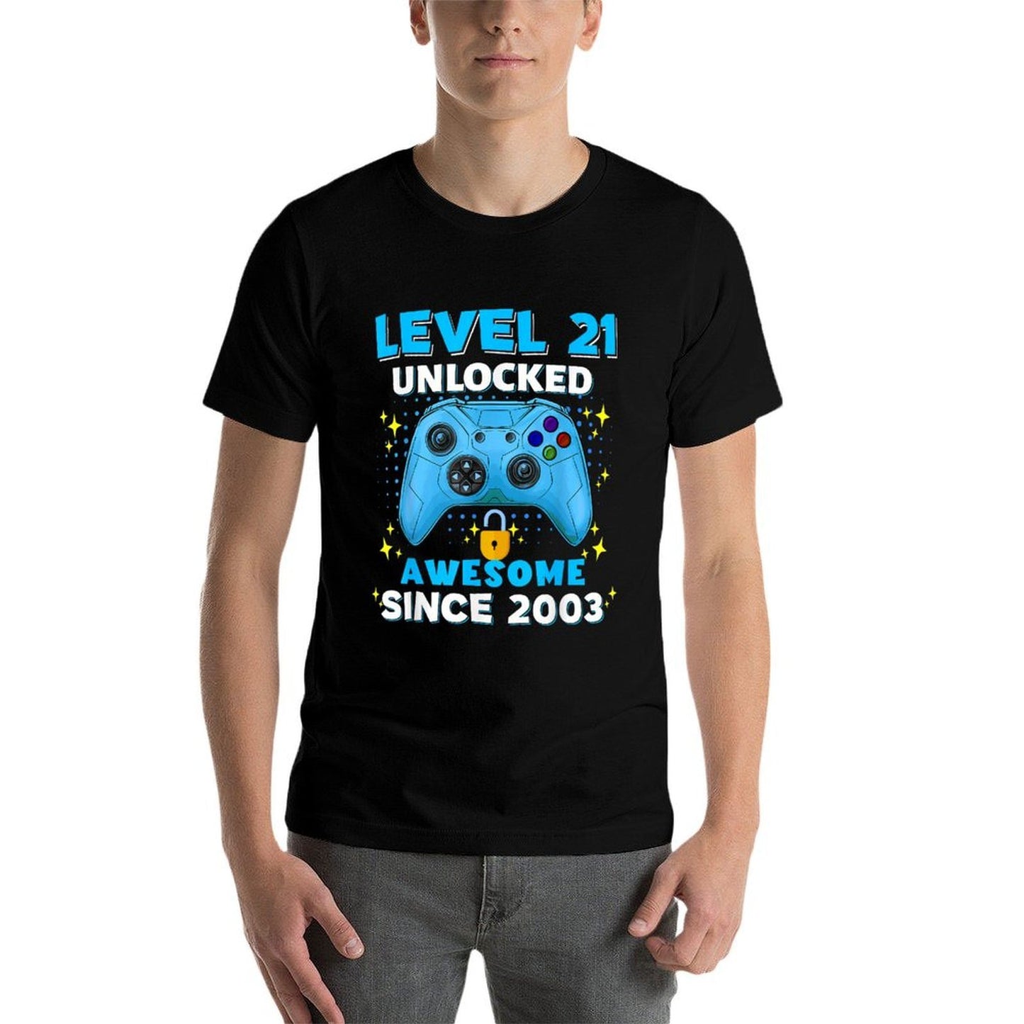 21st Birthday For Men 21 Years Birthday Gifts Affordable Price T-Shirt