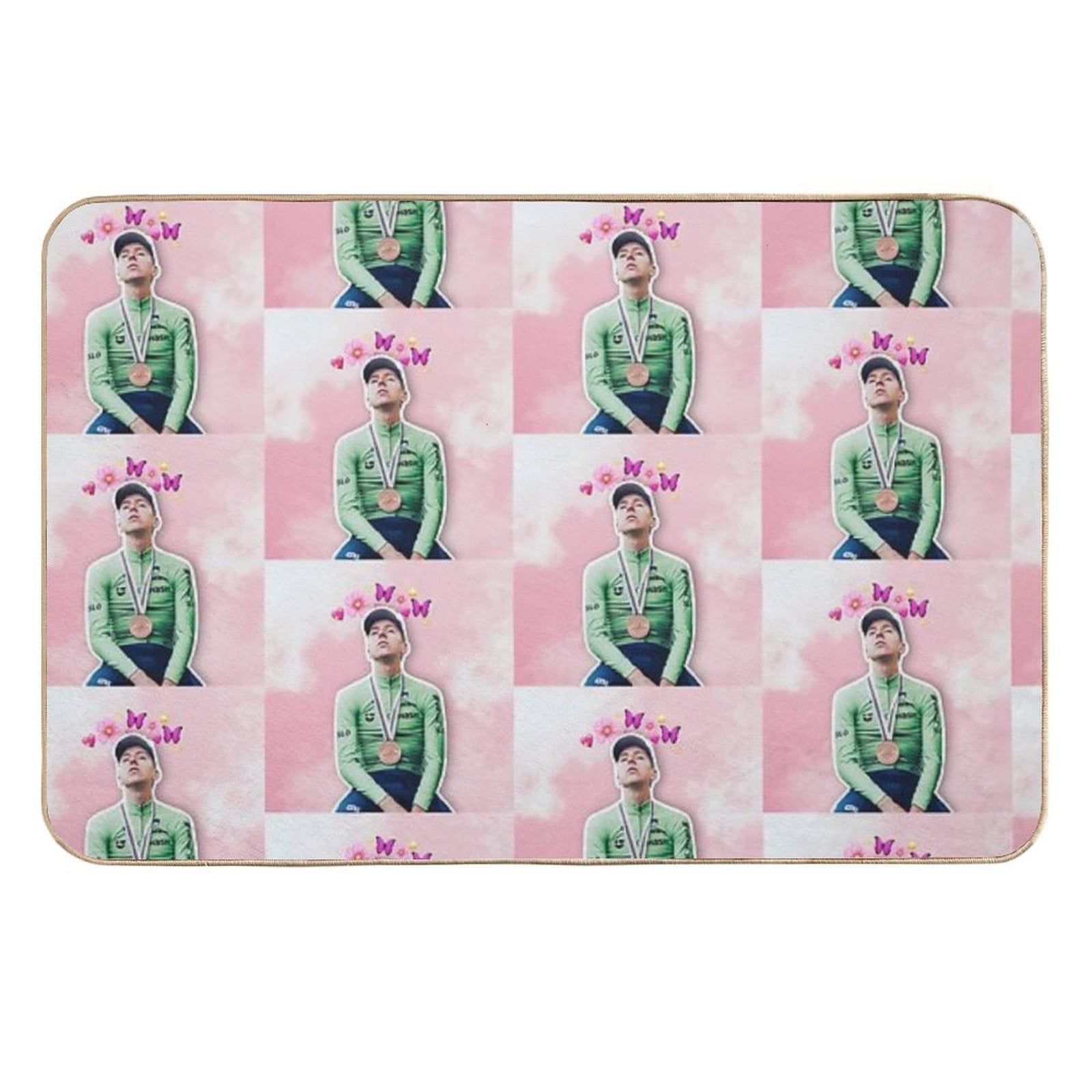 Ethereal Pogi  Fade-Resistant Bath Mat