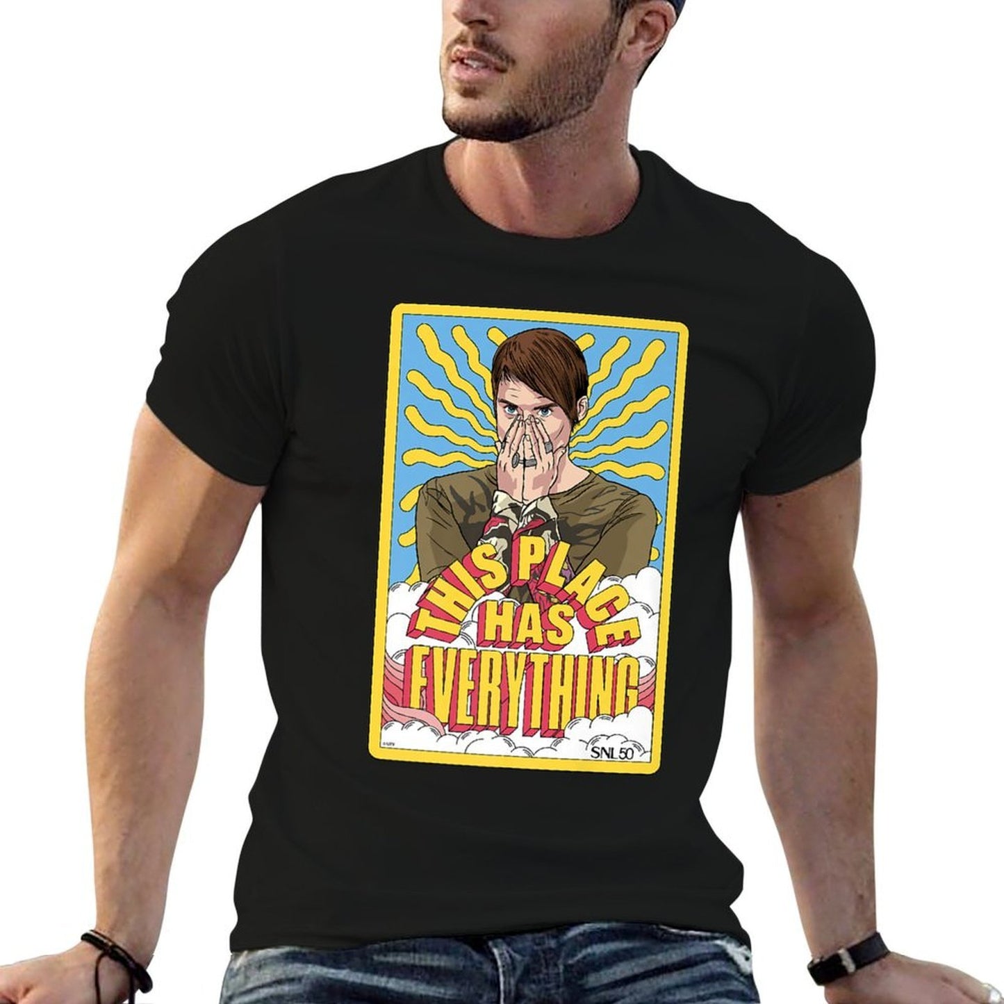 SNL This Place Has Everything Stefon New Yorks Hottest Premium Quick-drying T-Shirt