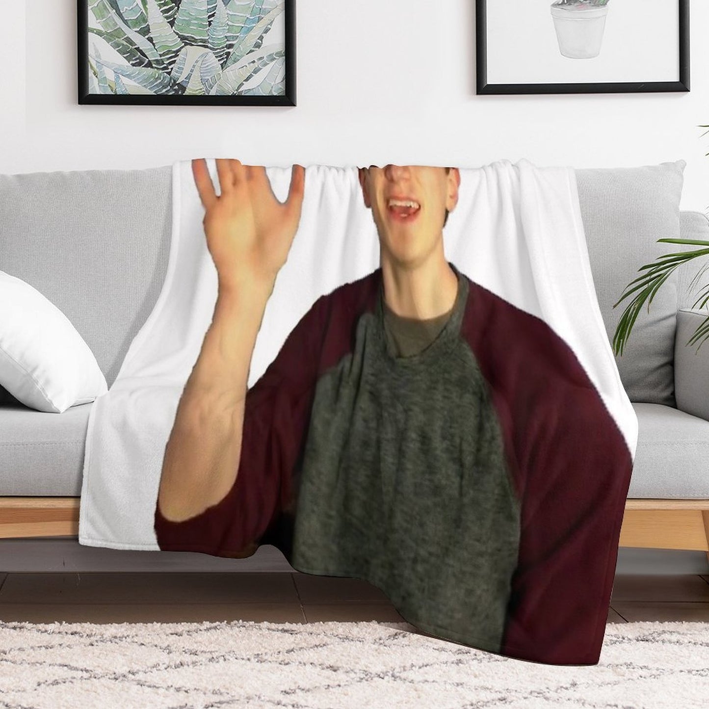 Scott The Woz Comfort Throw Blanket