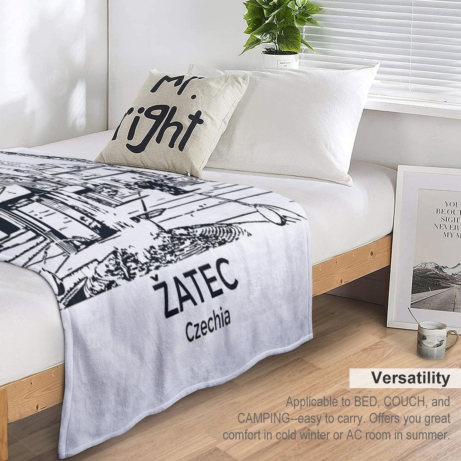 Žatec - Czechia Comfort Throw Blanket
