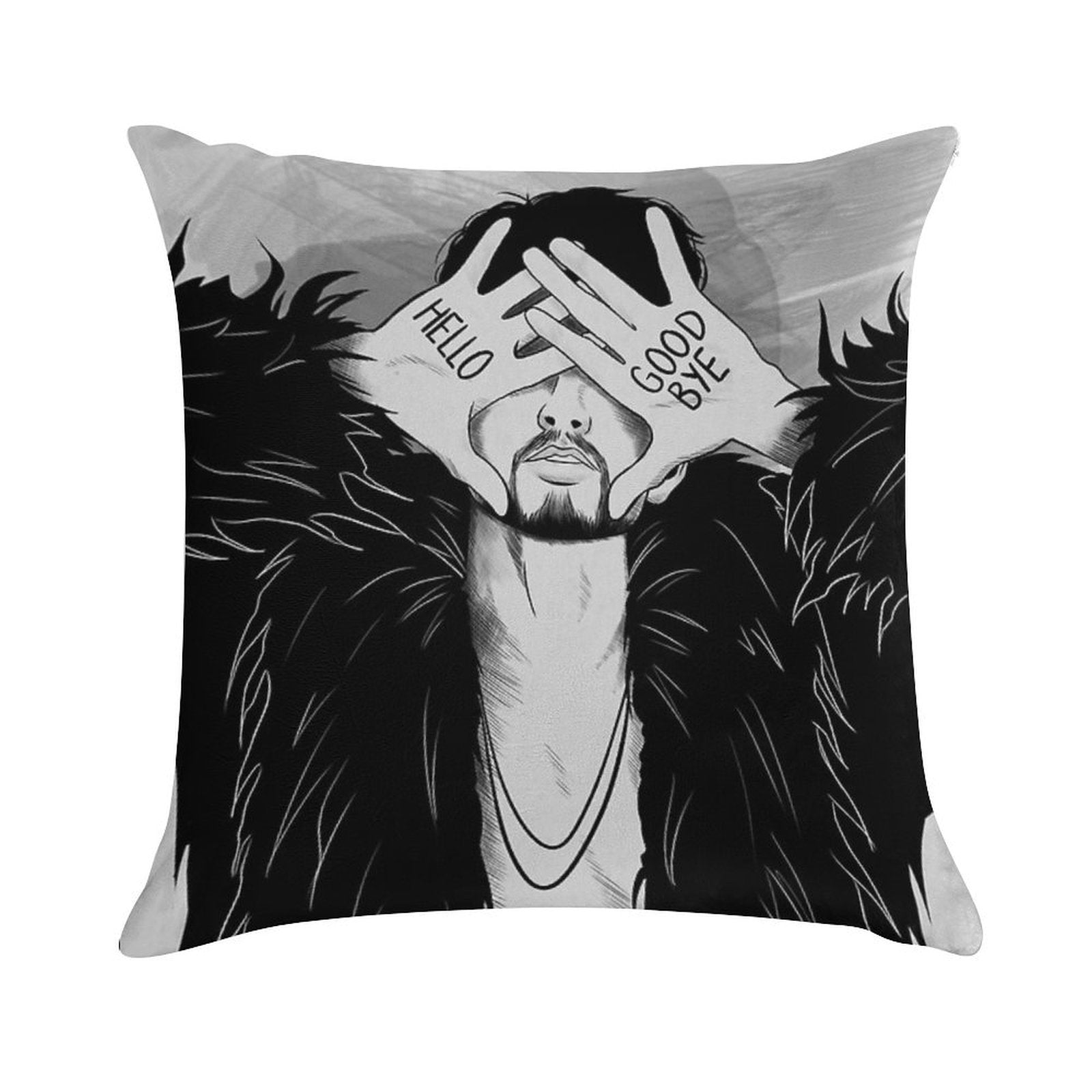Number 4  Version 1 Soft Washable Throw Pillow