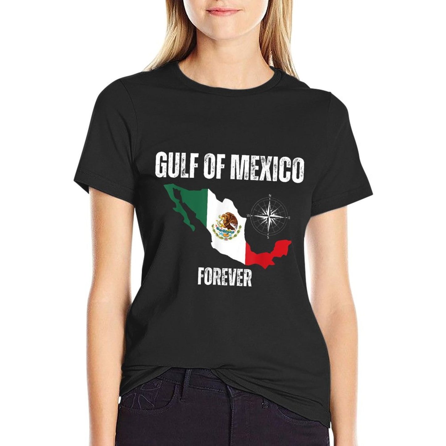 Trump America Gulf of Mexico President Trump Gulf of USA Quick-drying T-Shirt