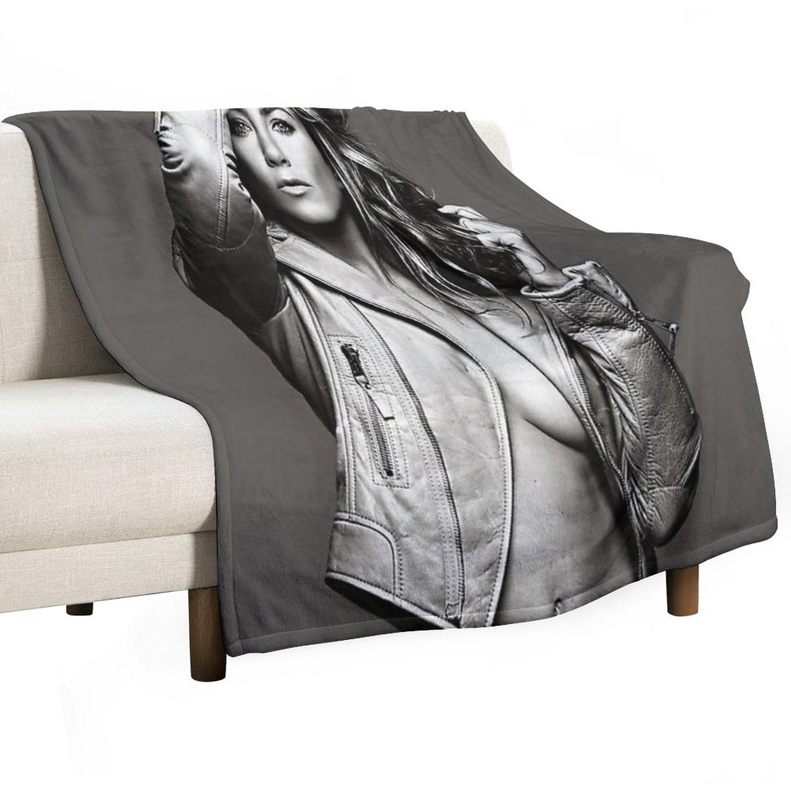 Jennifer Aniston Eco-conscious Throw Blanket