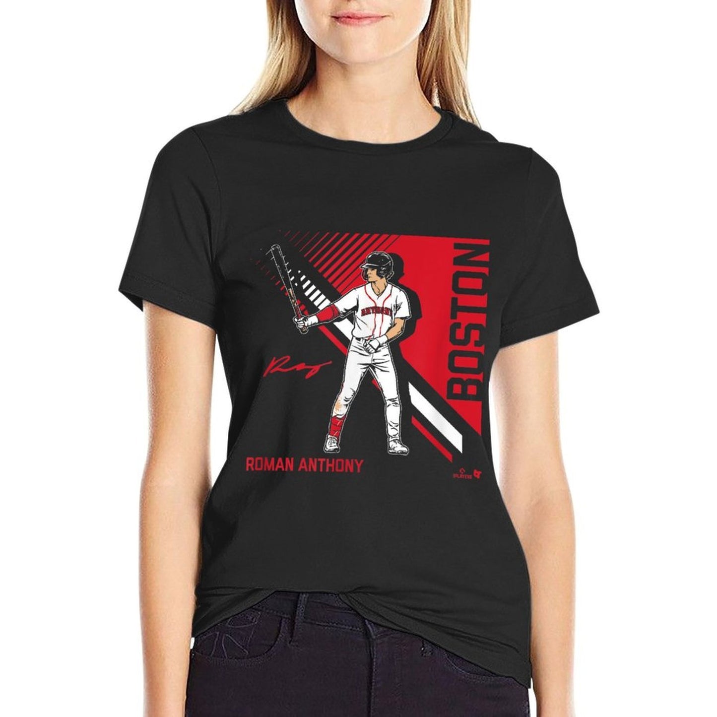 Roman Anthony - Superstar Pose 2.0 - Boston Baseball Eco-friendly Material T-Shirt