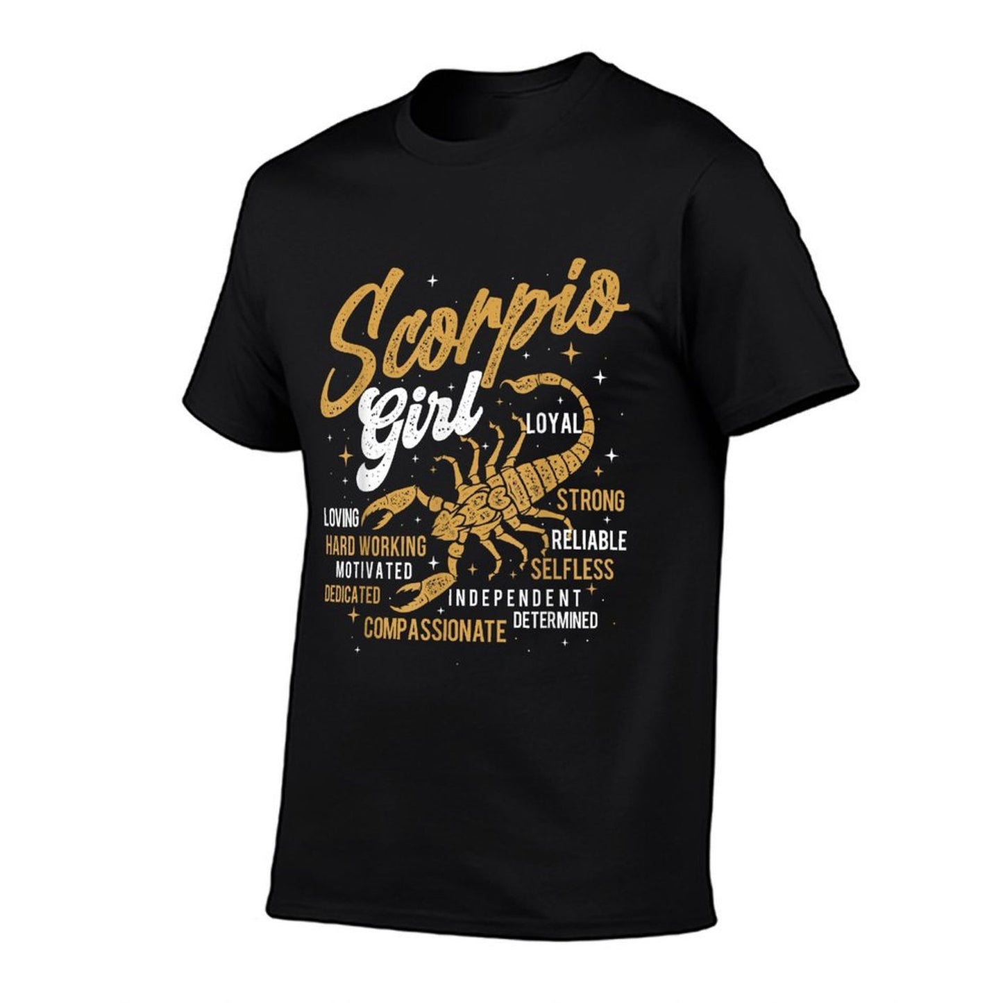 Scorpio Girl - Horoscope Astrology Zodiac Sign Birthday Trendy Pattern T-Shirt
