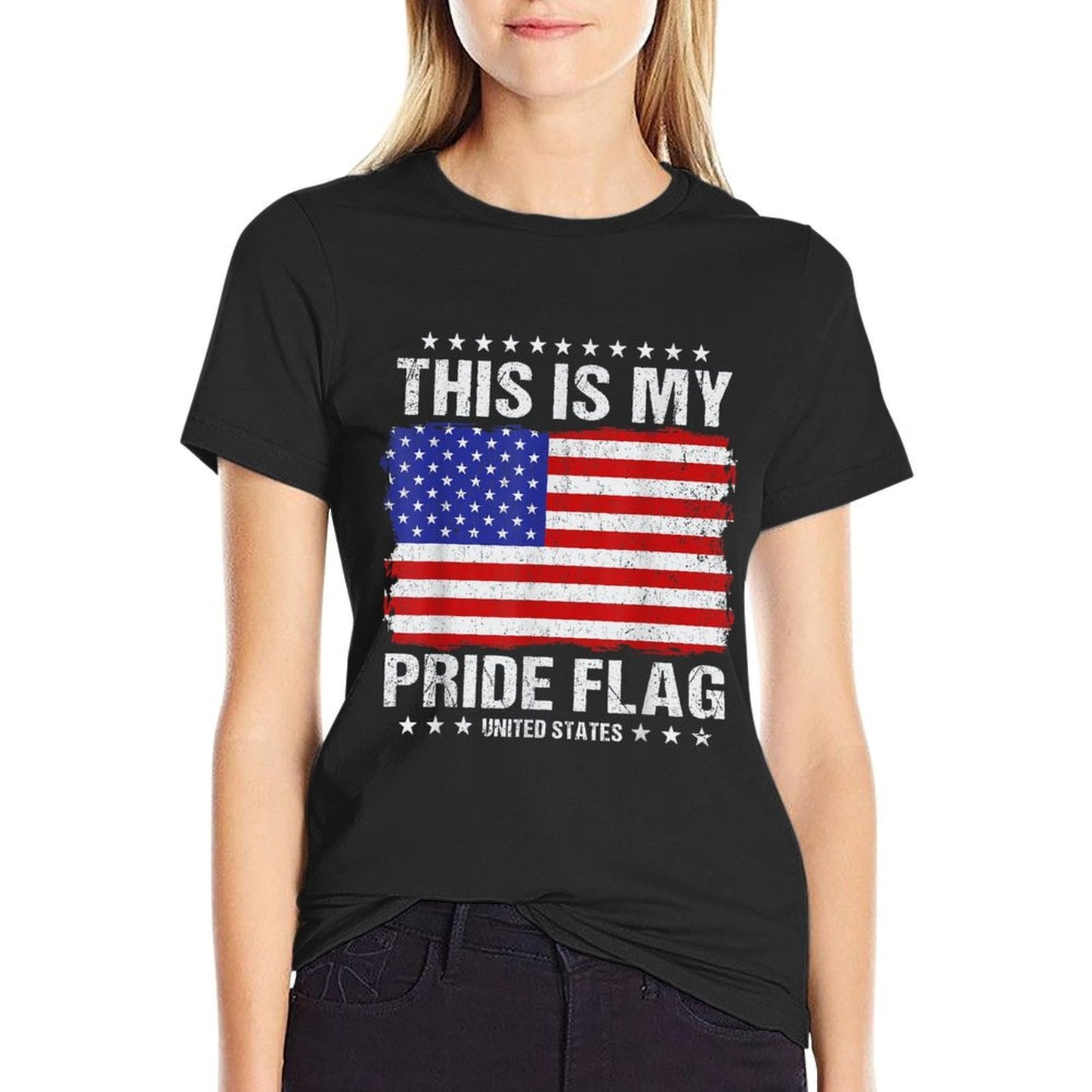 This Is My Pride USA American 4th Of July Patriotic Classic T-Shirt