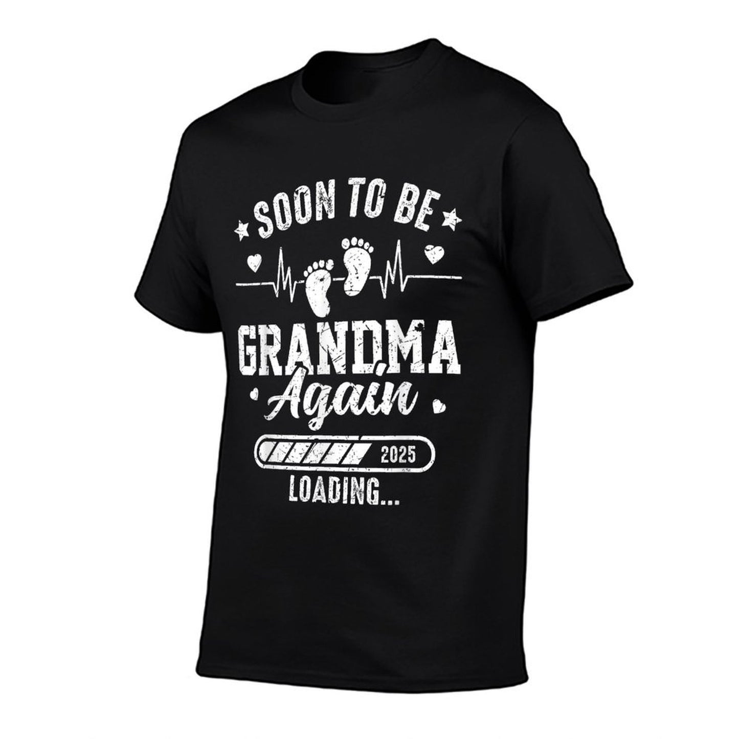 Soon to Be Grandma Again 2025 Loading Pregnancy Announcement Lightweight T-Shirt