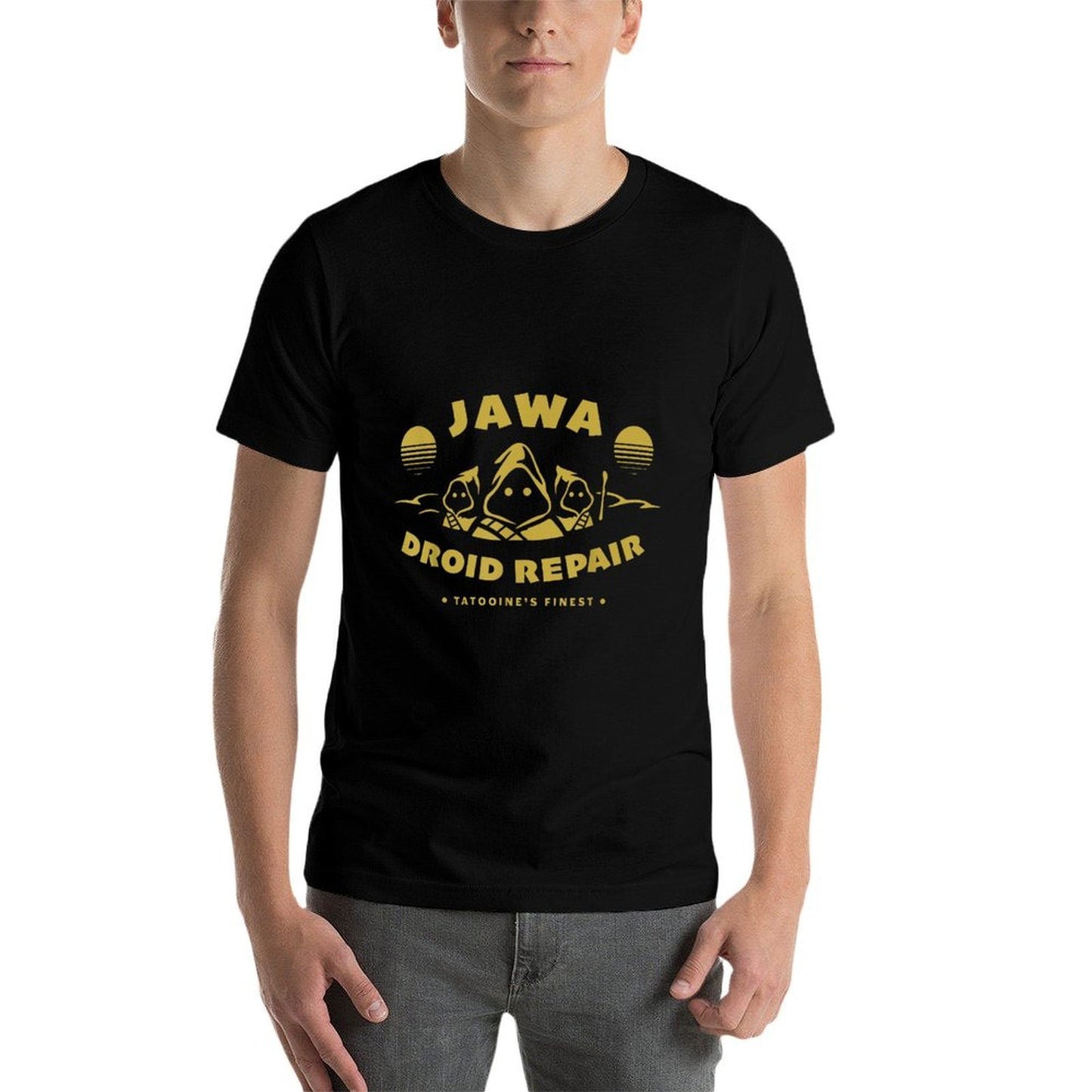 Star Wars Jawa Droid Repair Tatooines Finest Disney+ Durable T-Shirt