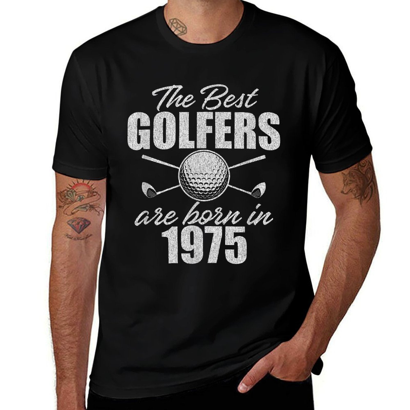 50 Year Old Golfer Golfing Golf 1975 50th Birthday Quick-drying T-Shirt