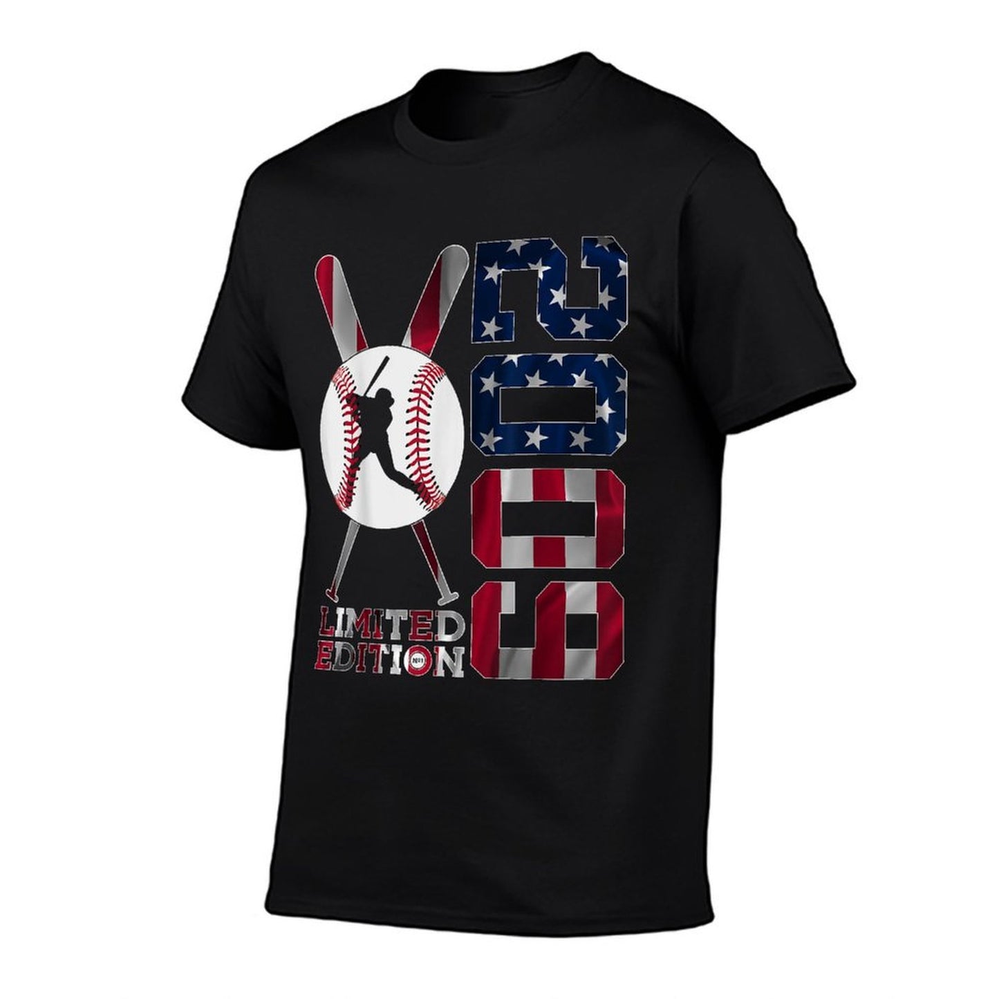 16th BIRTHDAY BASEBALL LIMITED EDITION 2009 Rolled Sleeves T-Shirt