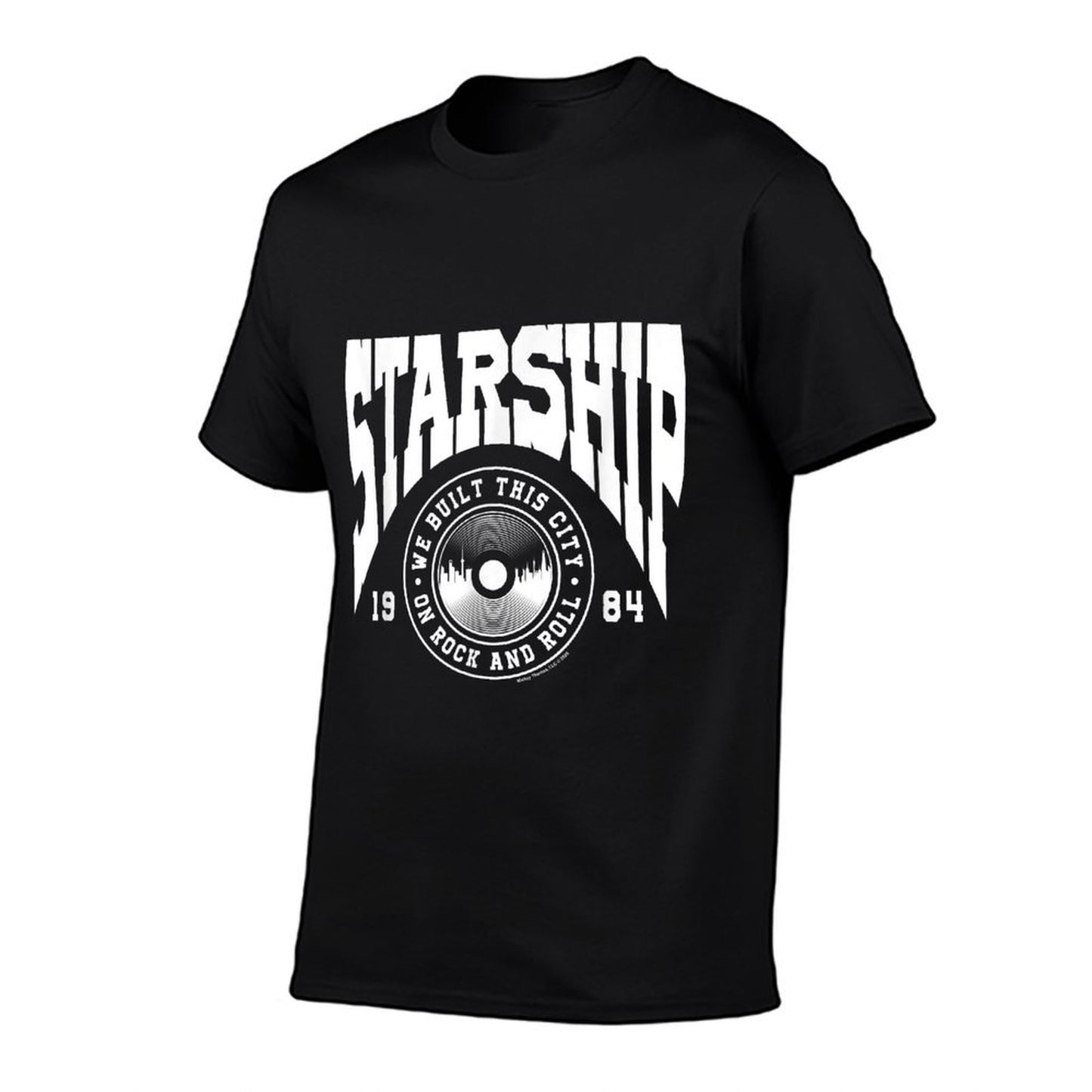 Starship We Built This City On Rock And Roll 1984 Logo Versatile T-Shirt