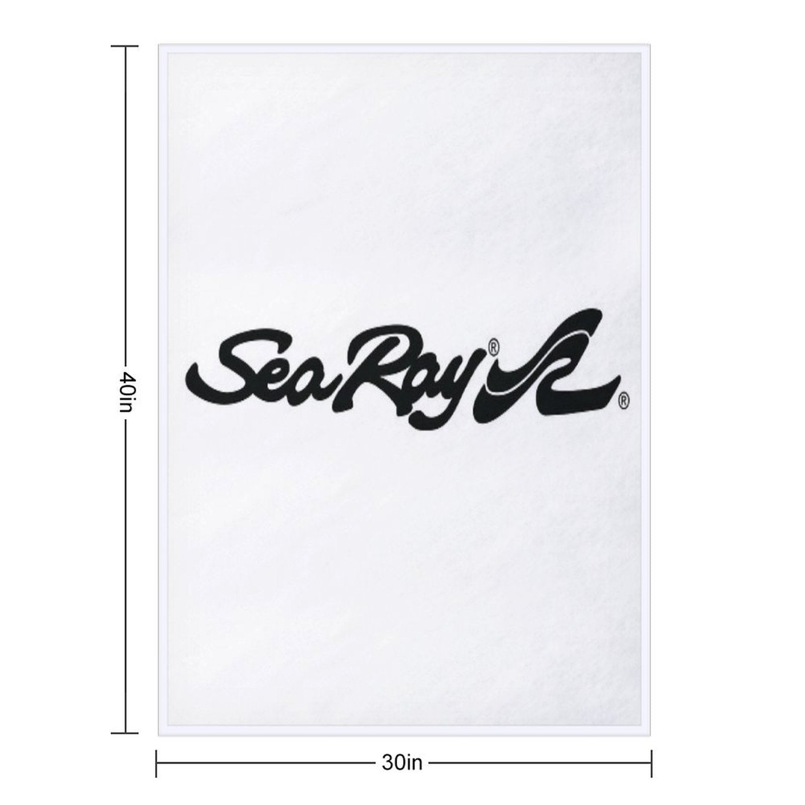 SeaRay Boats Logo Versatility Throw Blanket