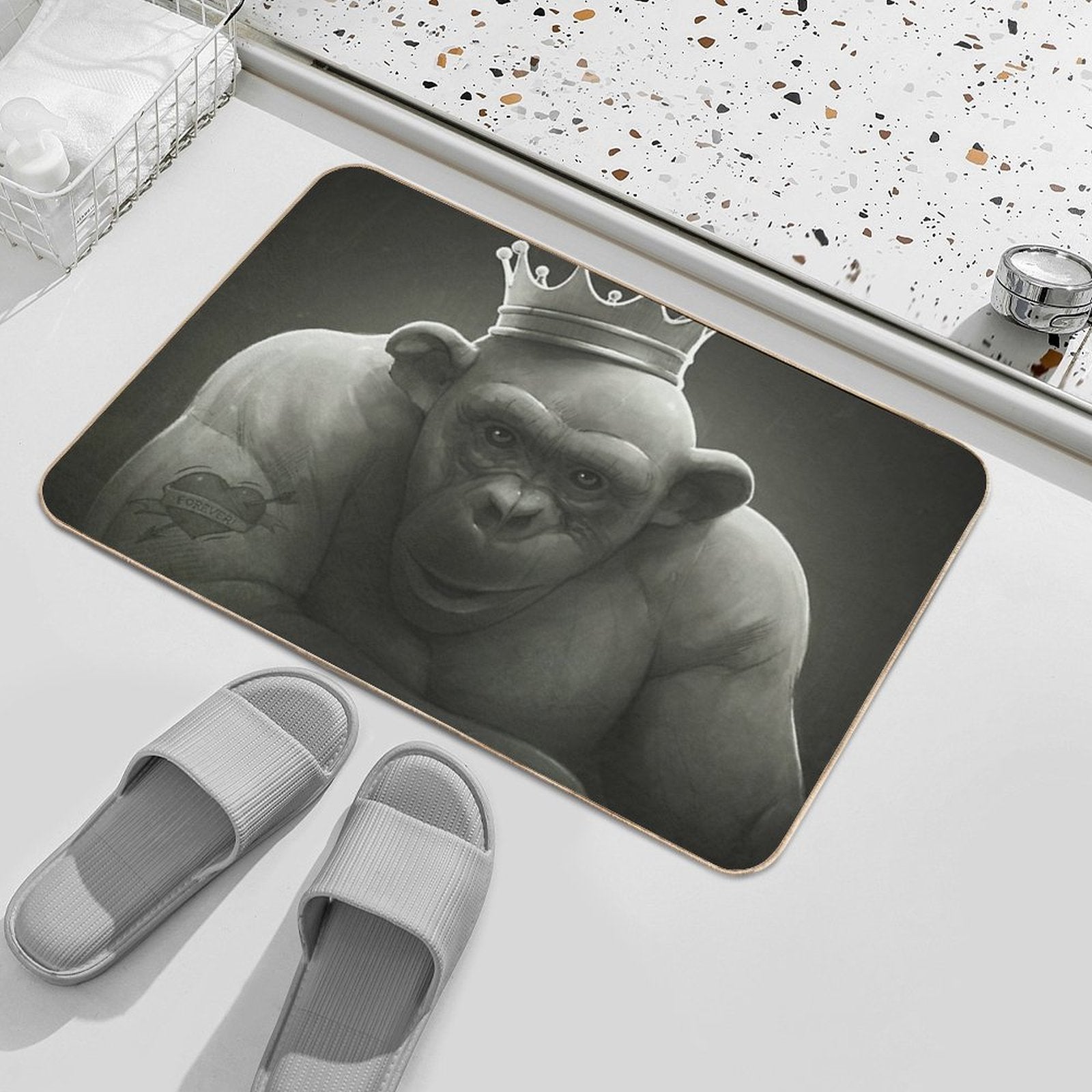 King  Toxin-Free Bath Mat